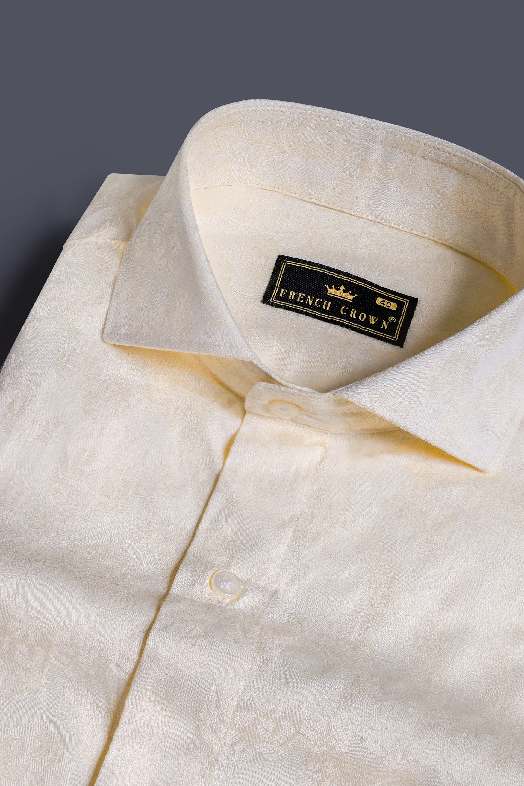 Almond Beige Jacquard Textured Premium Giza Cotton Shirt 11742-CA-38, 11742-CA-H-38, 11742-CA-39, 11742-CA-H-39, 11742-CA-40, 11742-CA-H-40, 11742-CA-42, 11742-CA-H-42, 11742-CA-44, 11742-CA-H-44, 11742-CA-46, 11742-CA-H-46, 11742-CA-48, 11742-CA-H-48, 11742-CA-50, 11742-CA-H-50, 11742-CA-52, 11742-CA-H-52