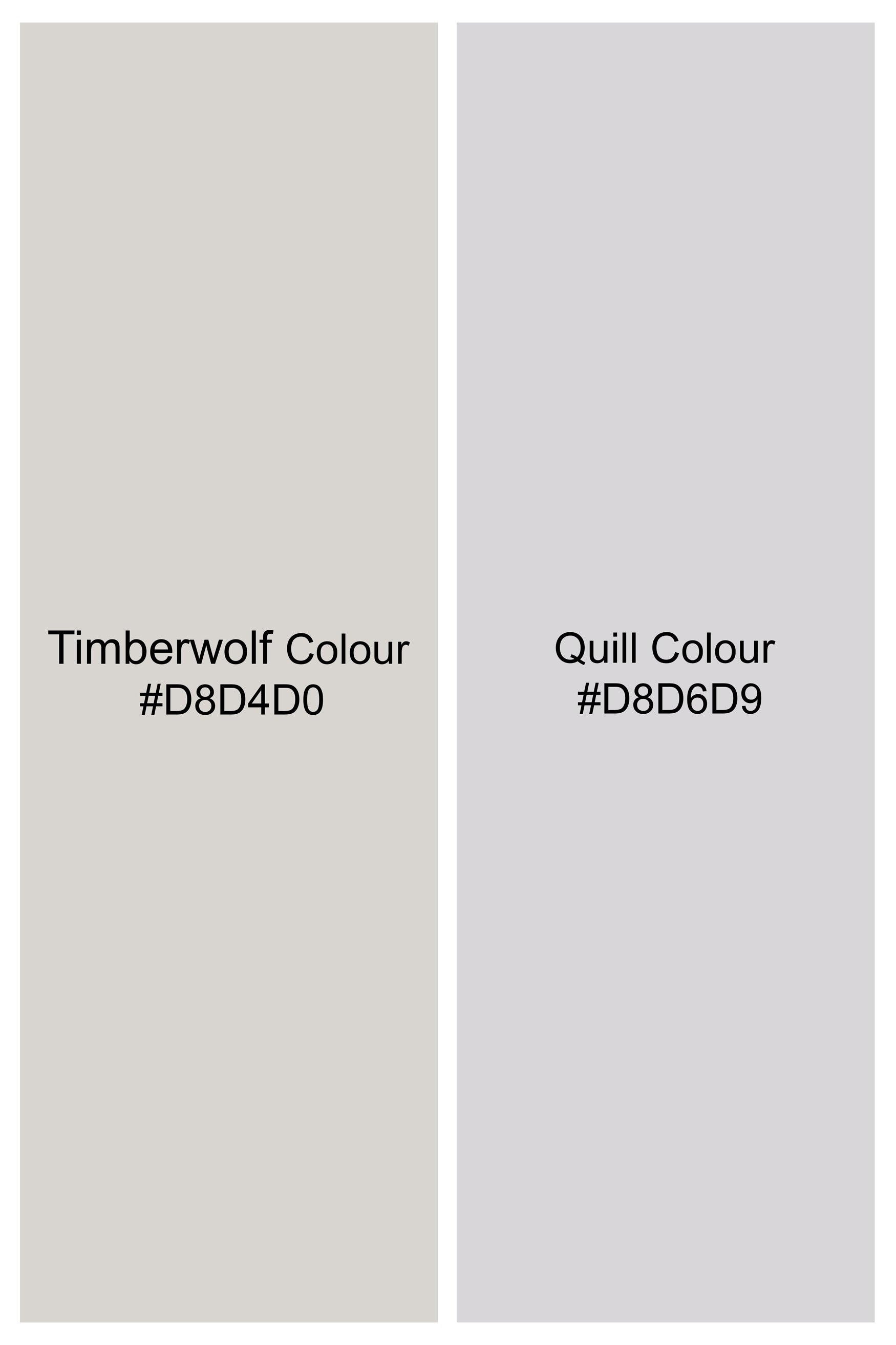 Timberwolf Cream and Quill Gray Checked Subtle Sheen Super Soft Premium Cotton Shirt 11748-38, 11748-H-38, 11748-39, 11748-H-39, 11748-40, 11748-H-40, 11748-42, 11748-H-42, 11748-44, 11748-H-44, 11748-46, 11748-H-46, 11748-48, 11748-H-48, 11748-50, 11748-H-50, 11748-52, 11748-H-52