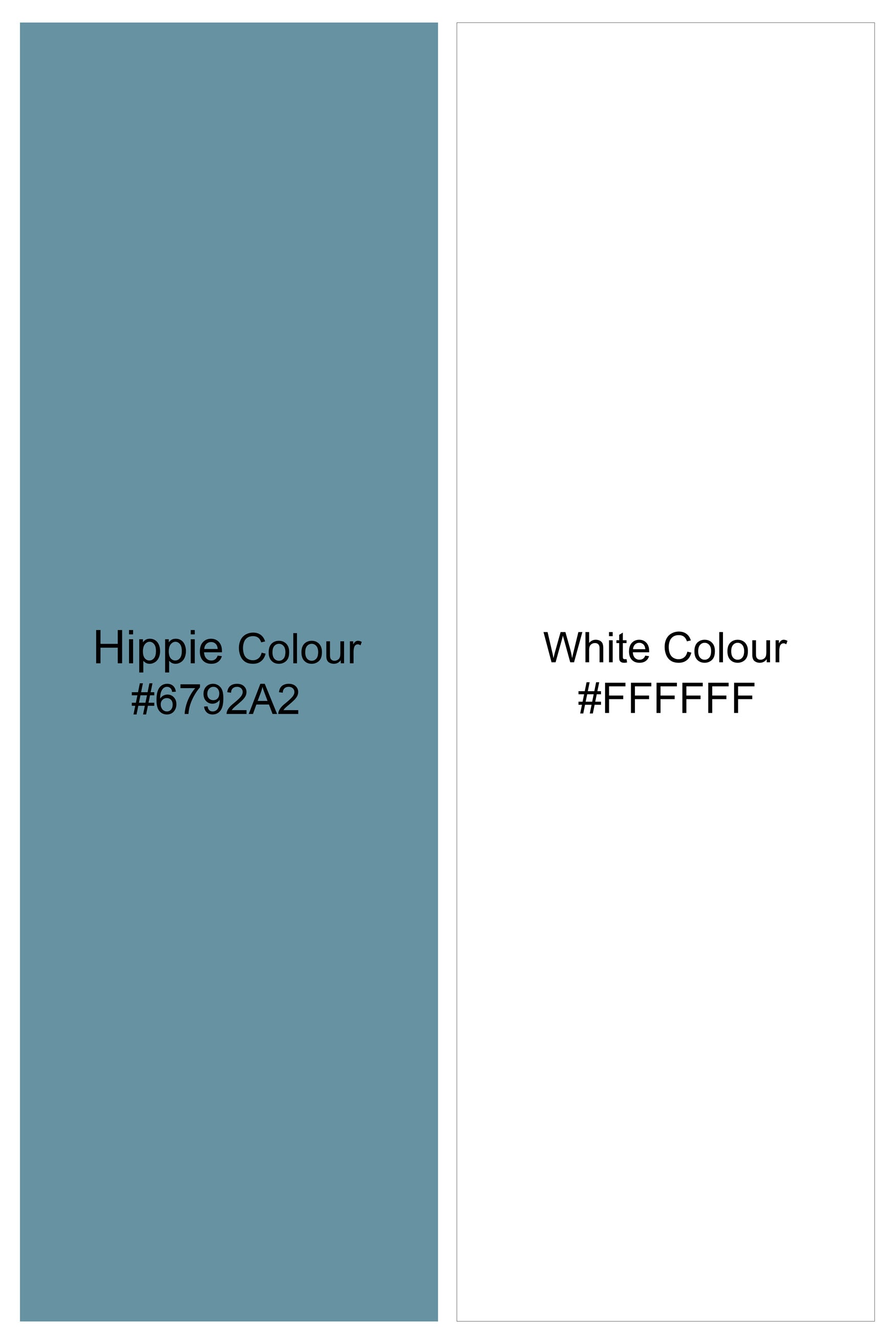 Hippie Blue and White Ditsy Printed Premium Cotton Shirt 11758-38, 11758-H-38, 11758-39, 11758-H-39, 11758-40, 11758-H-40, 11758-42, 11758-H-42, 11758-44, 11758-H-44, 11758-46, 11758-H-46, 11758-48, 11758-H-48, 11758-50, 11758-H-50, 11758-52, 11758-H-52