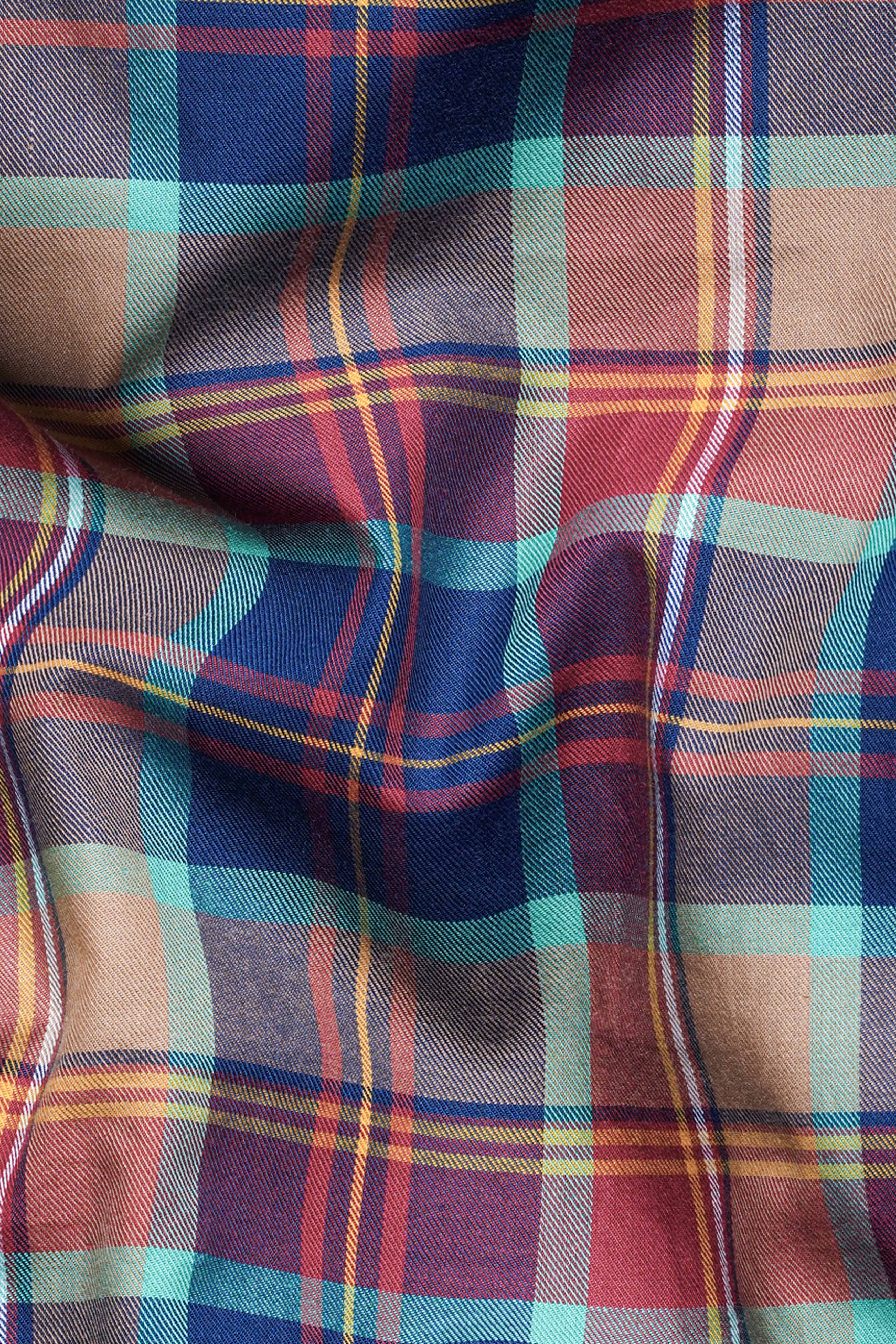 Midnight Blue and Cadillac Pink Twill Plaid Premium Cotton Shirt 11765-38, 11765-H-38, 11765-39, 11765-H-39, 11765-40, 11765-H-40, 11765-42, 11765-H-42, 11765-44, 11765-H-44, 11765-46, 11765-H-46, 11765-48, 11765-H-48, 11765-50, 11765-H-50, 11765-52, 11765-H-52