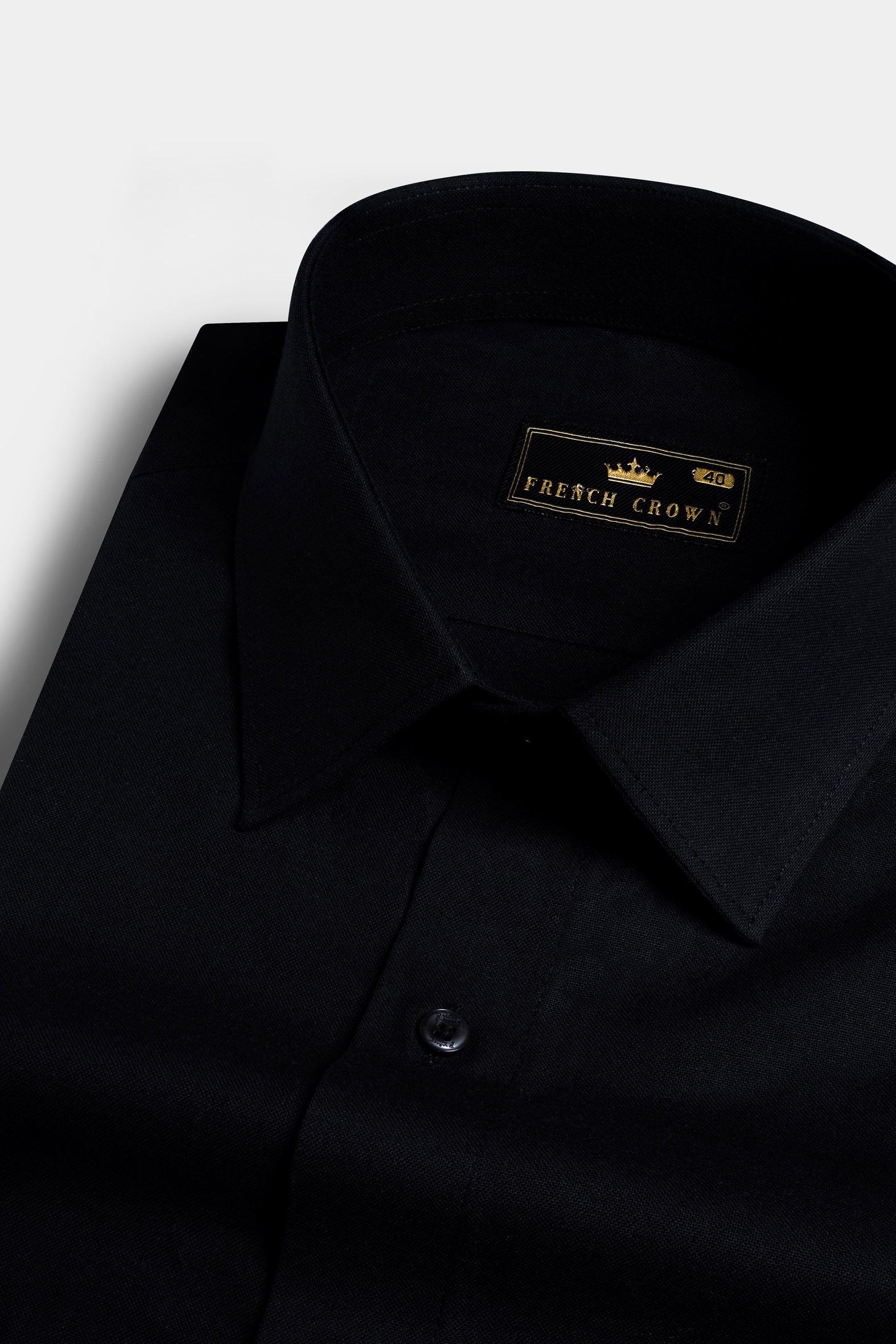 Jade Black with Gunsmoke Gray and Ferra Brown Striped Royal Oxford Shirt