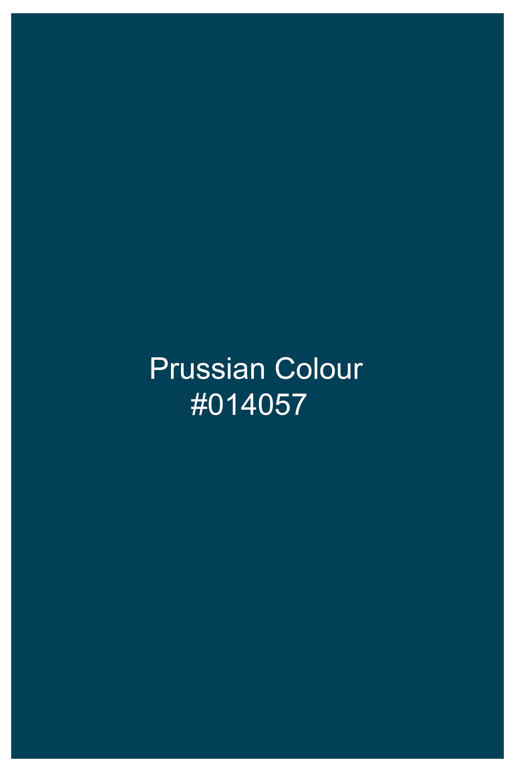 Prussian Blue Royal Oxford Shirt