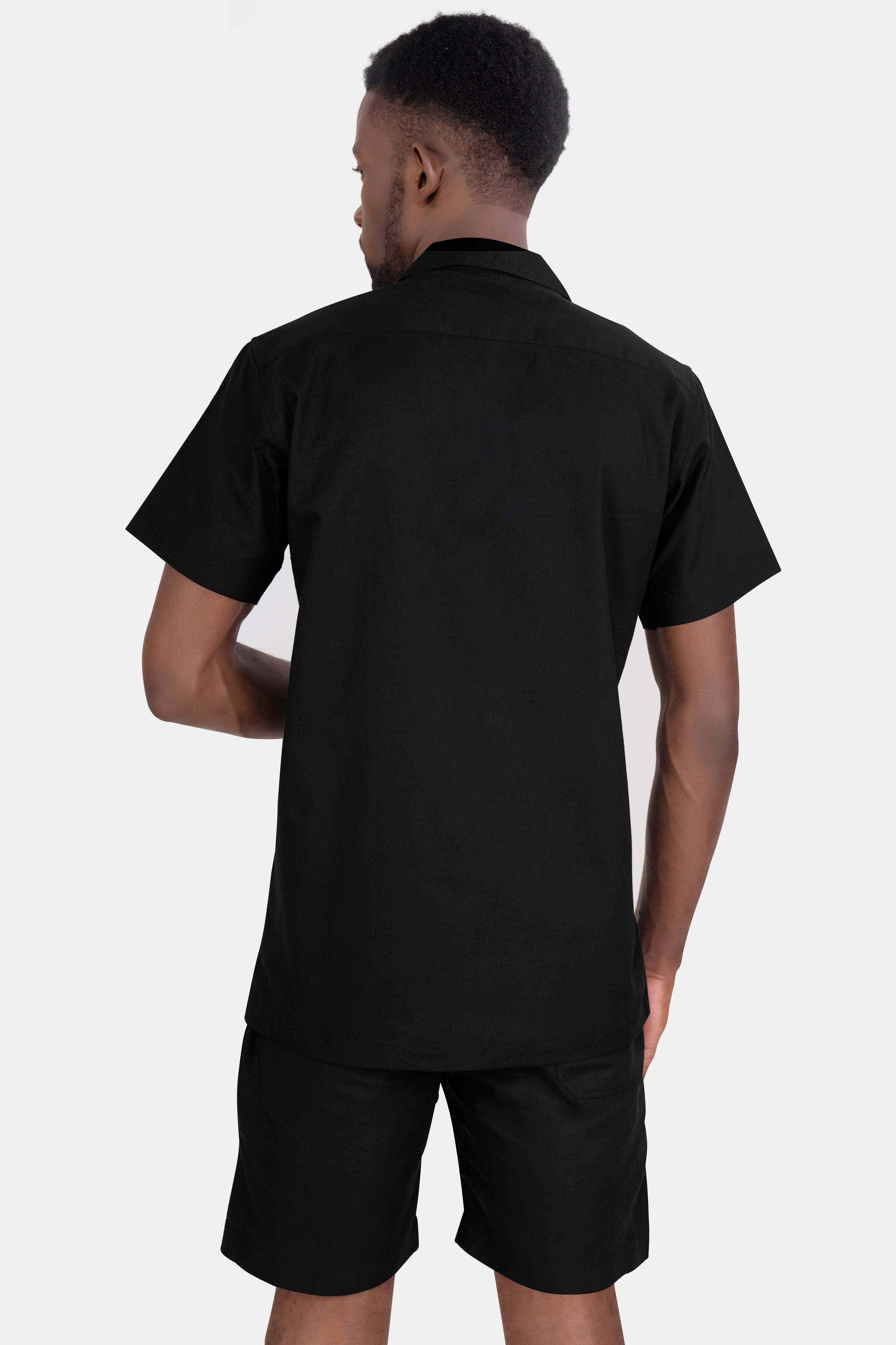 Jade Black Luxurious Linen Co-ord Sets 11994-CC-SS-BLK-SR-139-38, 11994-CC-SS-BLK-SR-139-39, 11994-CC-SS-BLK-SR-139-40, 11994-CC-SS-BLK-SR-139-42, 11994-CC-SS-BLK-SR-139-44, 11994-CC-SS-BLK-SR-139-46, 11994-CC-SS-BLK-SR-139-48, 11994-CC-SS-BLK-SR-139-50, 11994-CC-SS-BLK-SR-139-52