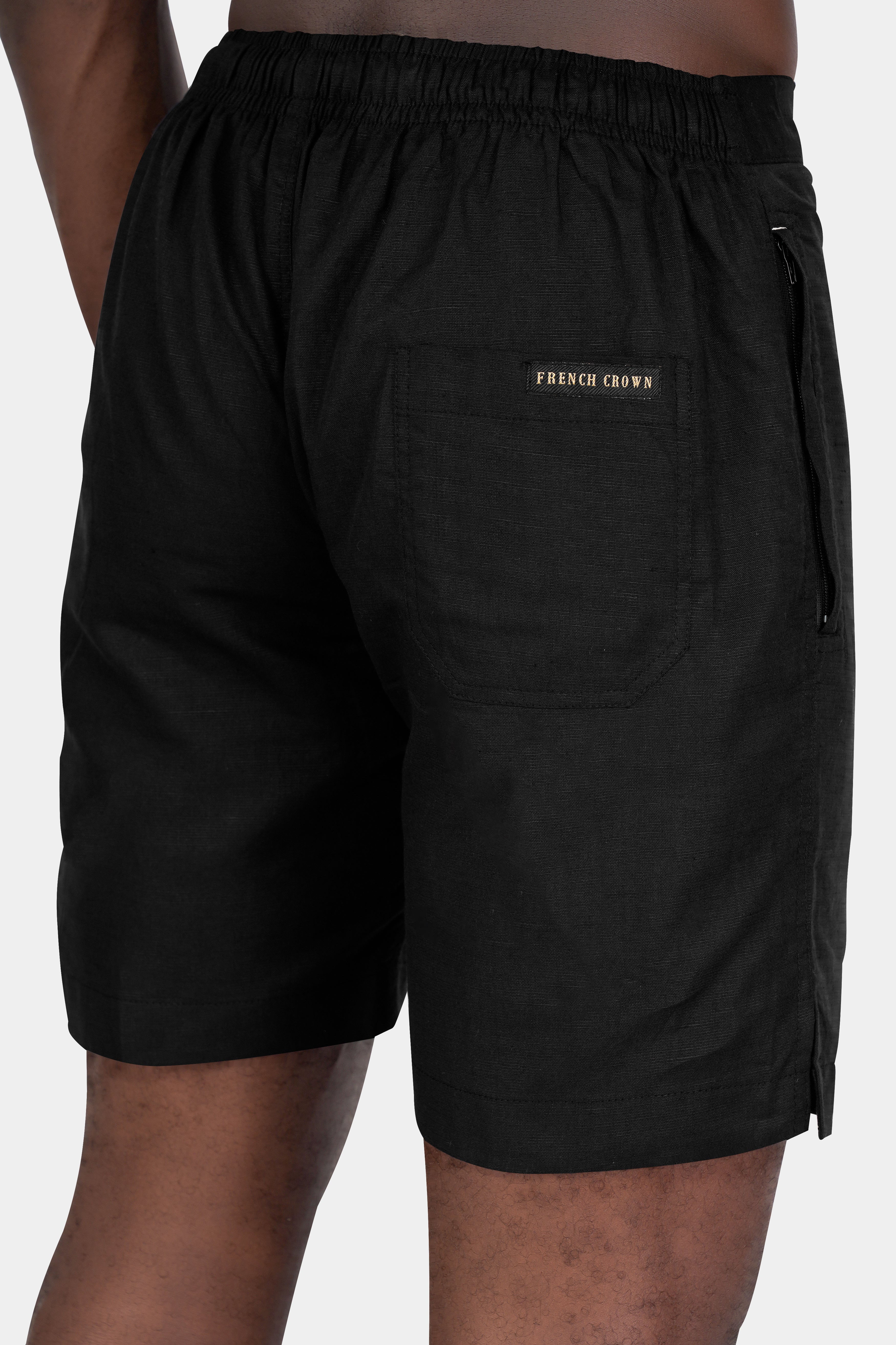 Jade Black Luxurious Linen Co-ord Sets 11994-CC-SS-BLK-SR-139-38, 11994-CC-SS-BLK-SR-139-39, 11994-CC-SS-BLK-SR-139-40, 11994-CC-SS-BLK-SR-139-42, 11994-CC-SS-BLK-SR-139-44, 11994-CC-SS-BLK-SR-139-46, 11994-CC-SS-BLK-SR-139-48, 11994-CC-SS-BLK-SR-139-50, 11994-CC-SS-BLK-SR-139-52