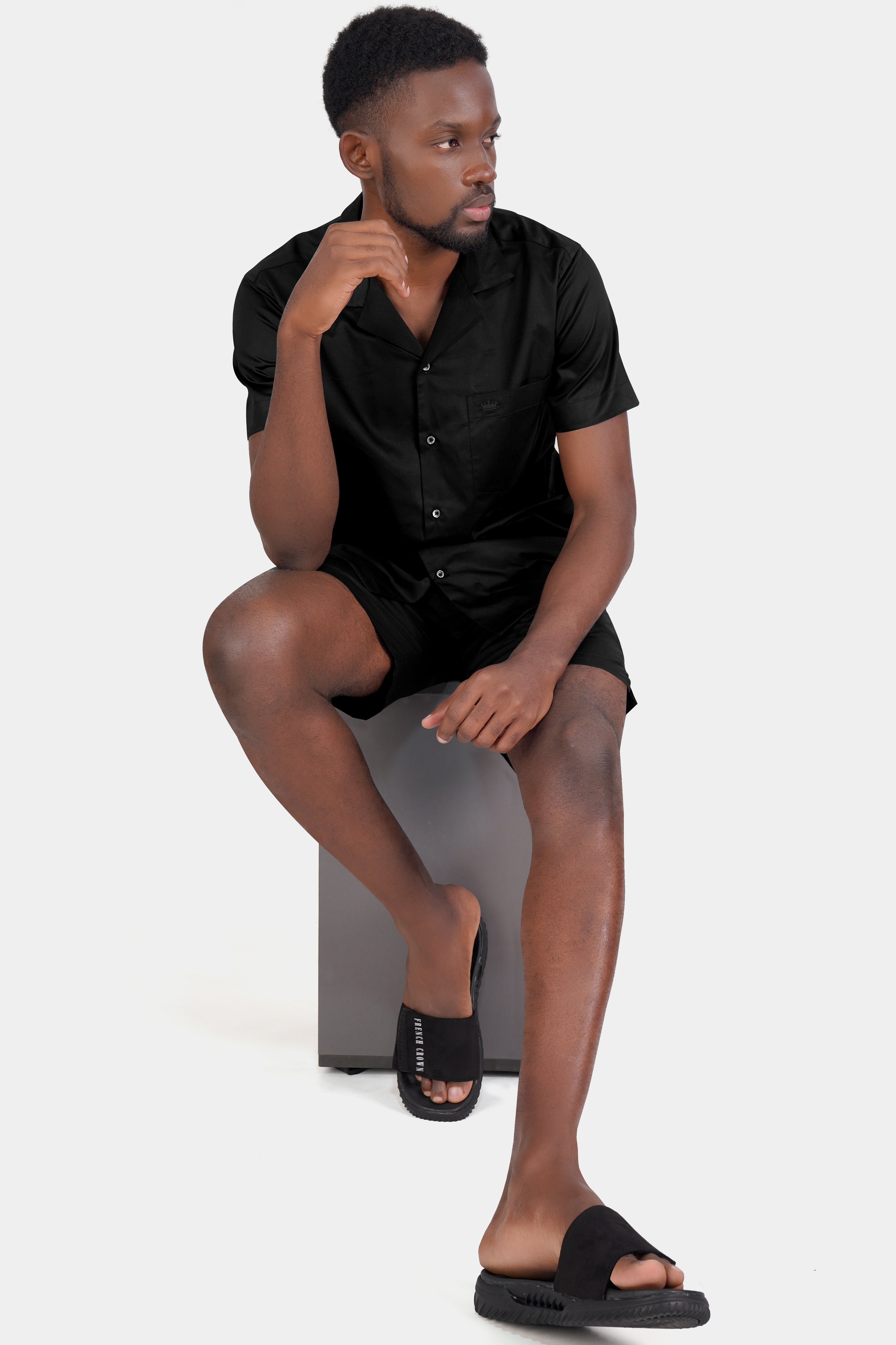 Jade Black Premium Cotton Co-ord Sets 11995-CC-SS-BLK-SR-141-38, 11995-CC-SS-BLK-SR-141-39, 11995-CC-SS-BLK-SR-141-40, 11995-CC-SS-BLK-SR-141-42, 11995-CC-SS-BLK-SR-141-44, 11995-CC-SS-BLK-SR-141-46, 11995-CC-SS-BLK-SR-141-48, 11995-CC-SS-BLK-SR-141-50, 11995-CC-SS-BLK-SR-141-52