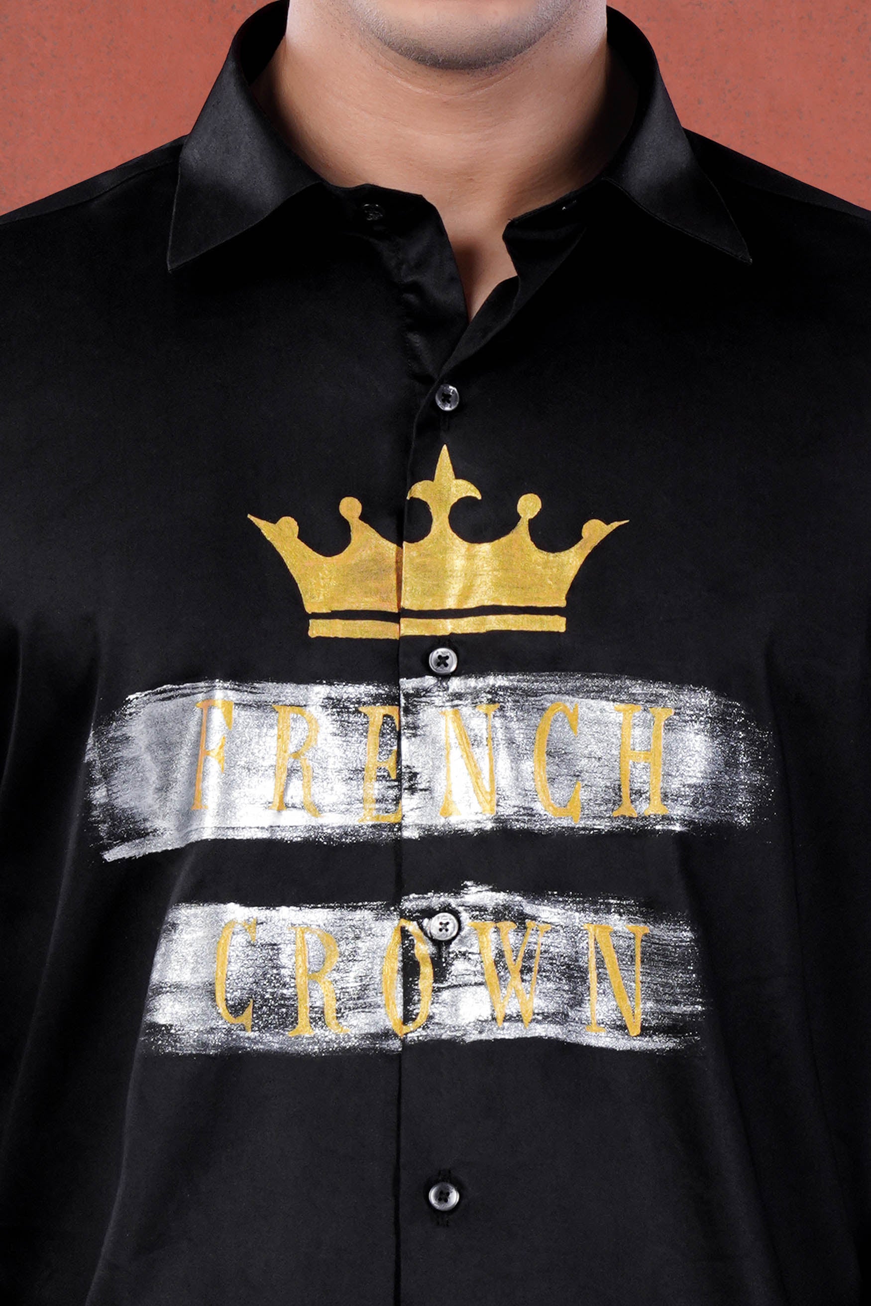 Jade Black Brand Name Hand painted Subtle Sheen Super Soft Premium Cotton Designer Shirt 12054-BLK-NP-ART-38, 12054-BLK-NP-ART-H-38, 12054-BLK-NP-ART-39, 12054-BLK-NP-ART-H-39, 12054-BLK-NP-ART-40, 12054-BLK-NP-ART-H-40, 12054-BLK-NP-ART-42, 12054-BLK-NP-ART-H-42, 12054-BLK-NP-ART-44, 12054-BLK-NP-ART-H-44, 12054-BLK-NP-ART-46, 12054-BLK-NP-ART-H-46, 12054-BLK-NP-ART-48, 12054-BLK-NP-ART-H-48, 12054-BLK-NP-ART-50, 12054-BLK-NP-ART-H-50, 12054-BLK-NP-ART-52, 12054-BLK-NP-ART-H-52