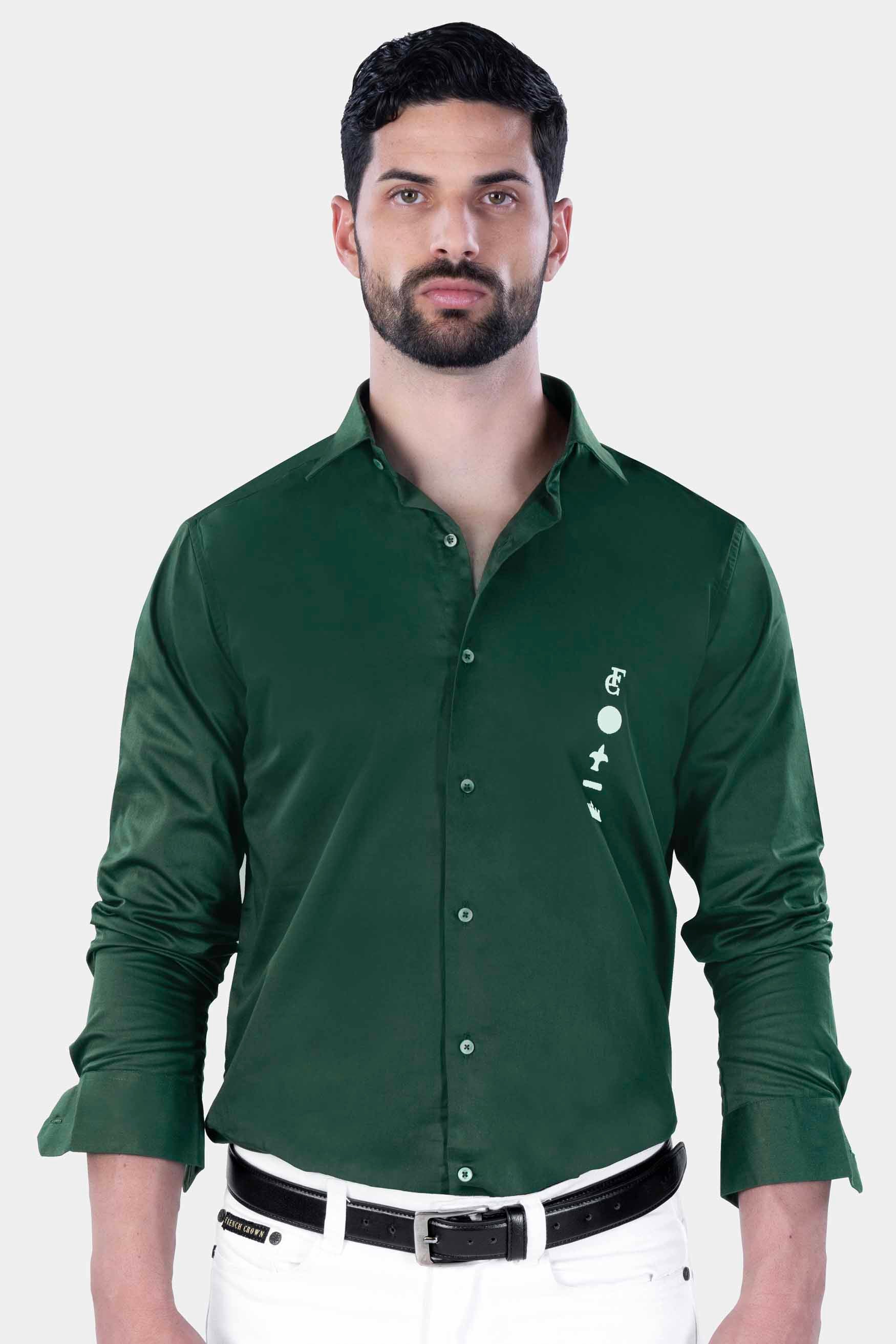 Everglade Green Brand Elements Embroidered Subtle Sheen Super Soft Premium Cotton Designer Shirt 12115-GR-E365-38, 12115-GR-E365-H-38, 12115-GR-E365-39, 12115-GR-E365-H-39, 12115-GR-E365-40, 12115-GR-E365-H-40, 12115-GR-E365-42, 12115-GR-E365-H-42, 12115-GR-E365-44, 12115-GR-E365-H-44, 12115-GR-E365-46, 12115-GR-E365-H-46, 12115-GR-E365-48, 12115-GR-E365-H-48, 12115-GR-E365-50, 12115-GR-E365-H-50, 12115-GR-E365-52, 12115-GR-E365-H-52