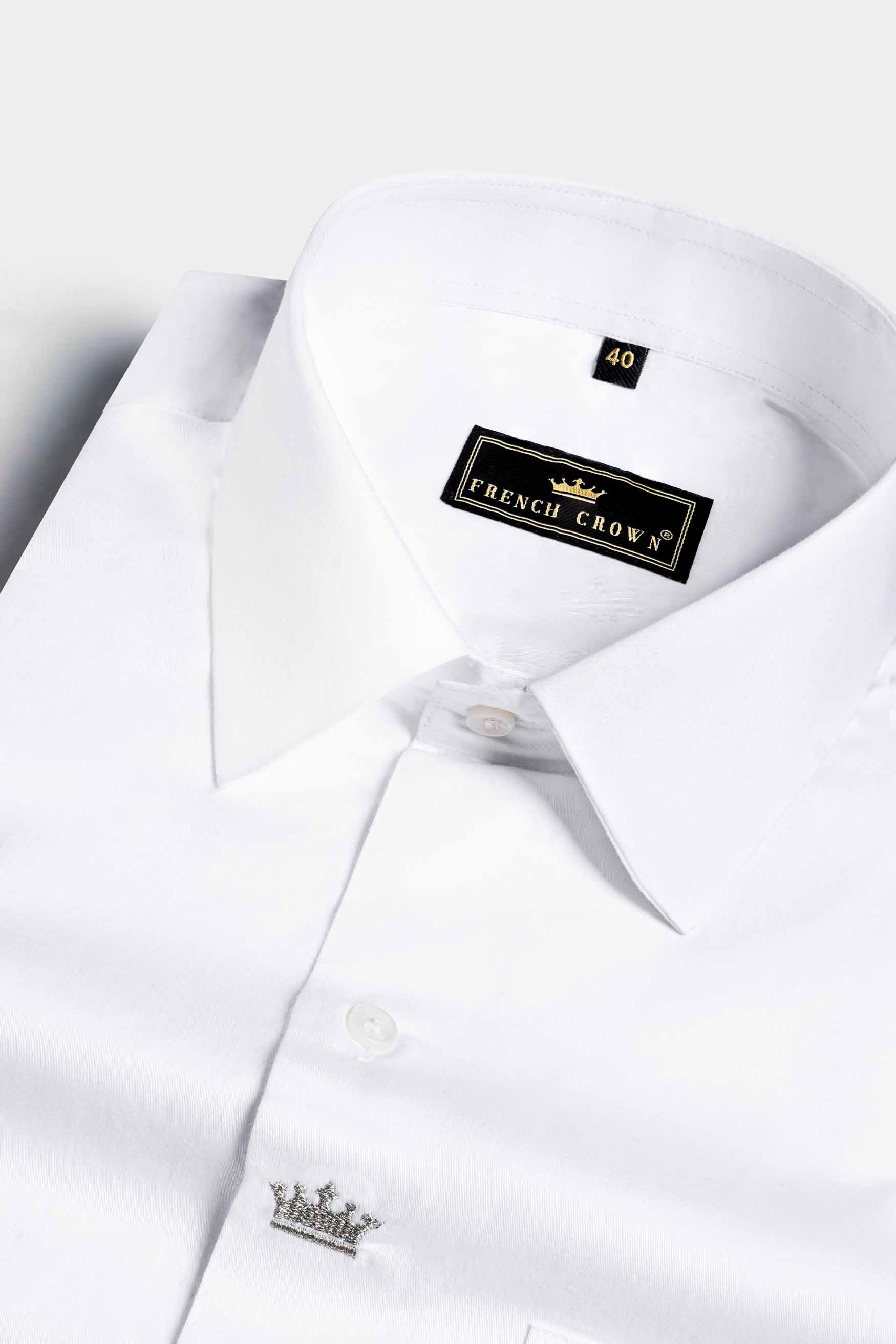 Bright White Brand Elements Embroidered Subtle Sheen Super Soft Premium Cotton Designer Shirt 12116-E366-38, 12116-E366-H-38, 12116-E366-39, 12116-E366-H-39, 12116-E366-40, 12116-E366-H-40, 12116-E366-42, 12116-E366-H-42, 12116-E366-44, 12116-E366-H-44, 12116-E366-46, 12116-E366-H-46, 12116-E366-48, 12116-E366-H-48, 12116-E366-50, 12116-E366-H-50, 12116-E366-52, 12116-E366-H-52