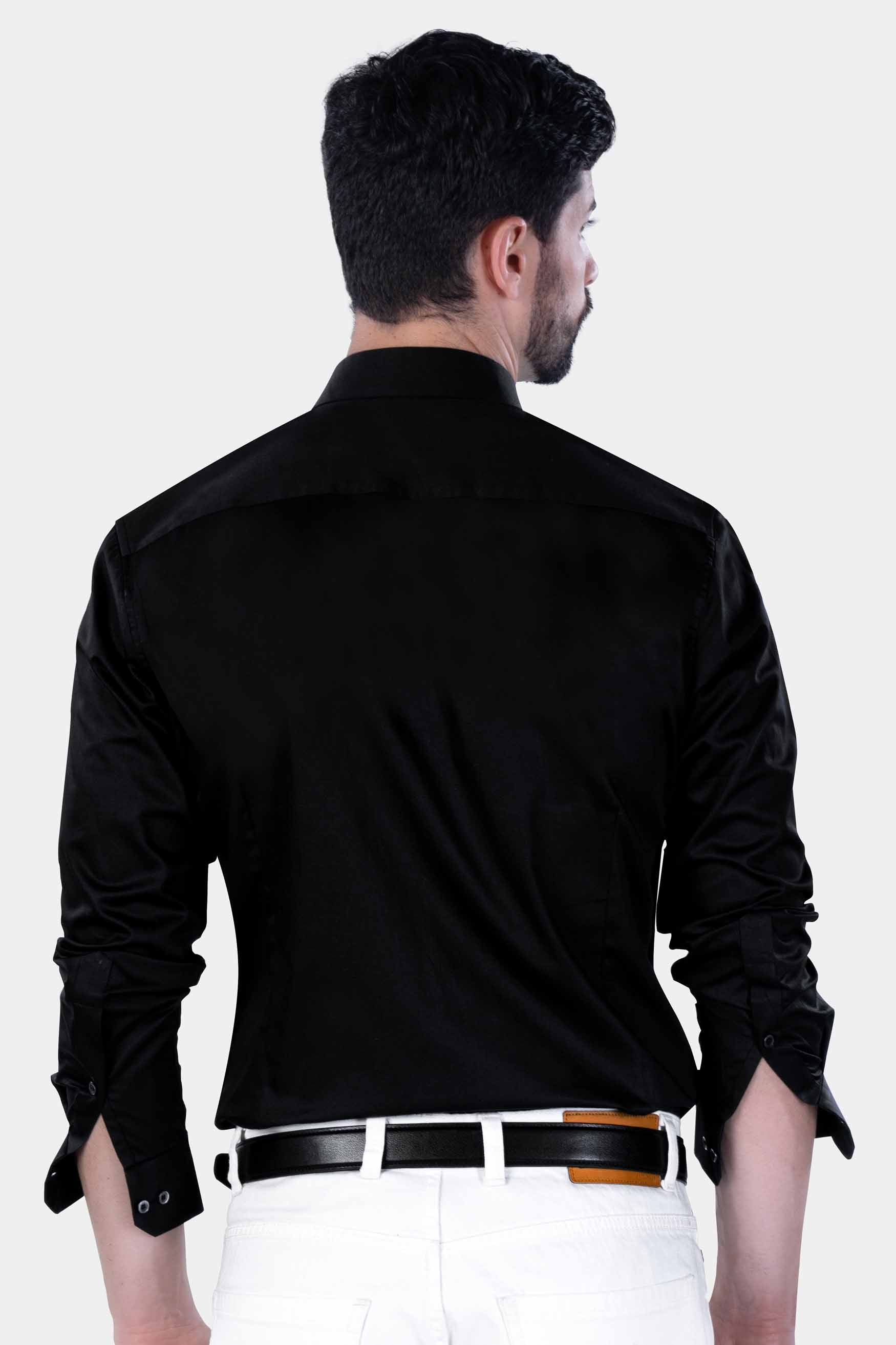 Jade Black Brand Elements with Tiger Printed Subtle Sheen Super Soft Premium Cotton Designer Shirt 12117-BLK-RPRT124-38, 12117-BLK-RPRT124-H-38, 12117-BLK-RPRT124-39, 12117-BLK-RPRT124-H-39, 12117-BLK-RPRT124-40, 12117-BLK-RPRT124-H-40, 12117-BLK-RPRT124-42, 12117-BLK-RPRT124-H-42, 12117-BLK-RPRT124-44, 12117-BLK-RPRT124-H-44, 12117-BLK-RPRT124-46, 12117-BLK-RPRT124-H-46, 12117-BLK-RPRT124-48, 12117-BLK-RPRT124-H-48, 12117-BLK-RPRT124-50, 12117-BLK-RPRT124-H-50, 12117-BLK-RPRT124-52, 12117-BLK-RPRT124-H-52