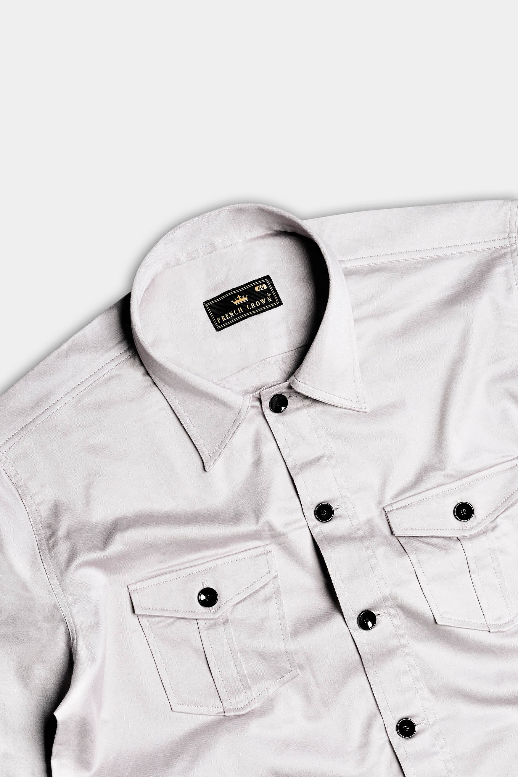 Periglacial Gray Brand Logo Embroidered Premium Cotton Oversized Designer Shirt 12127-LB-BLK-OS-38, 12127-LB-BLK-OS-H-38, 12127-LB-BLK-OS-39, 12127-LB-BLK-OS-H-39, 12127-LB-BLK-OS-40, 12127-LB-BLK-OS-H-40, 12127-LB-BLK-OS-42, 12127-LB-BLK-OS-H-42, 12127-LB-BLK-OS-44, 12127-LB-BLK-OS-H-44, 12127-LB-BLK-OS-46, 12127-LB-BLK-OS-H-46, 12127-LB-BLK-OS-48, 12127-LB-BLK-OS-H-48, 12127-LB-BLK-OS-50, 12127-LB-BLK-OS-H-50, 12127-LB-BLK-OS-52, 12127-LB-BLK-OS-H-52