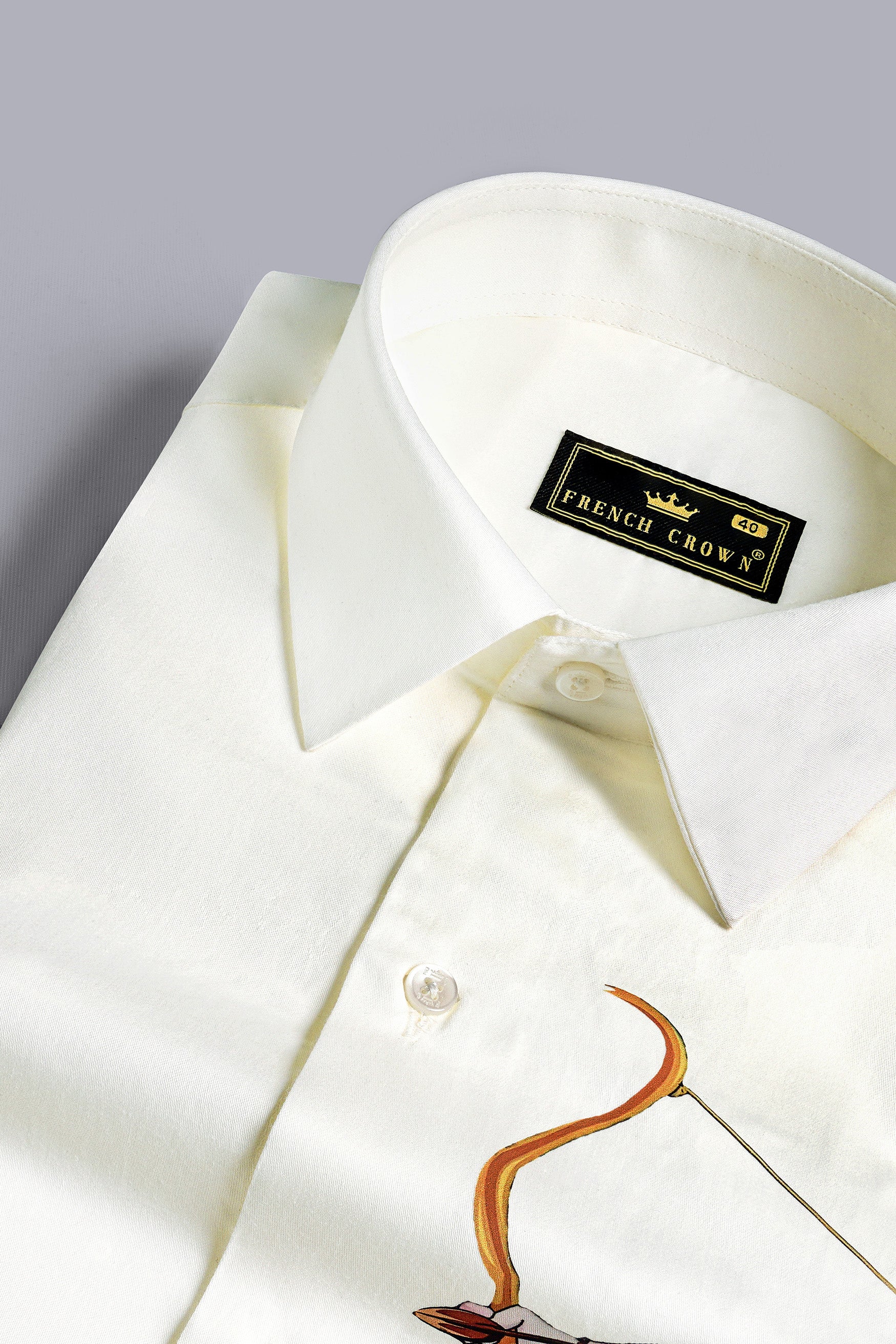 Merino Cream Lord Rama Printed Subtle Sheen Super Soft Premium Cotton Designer Shirt 12164-NP-RPRT125-38, 12164-NP-RPRT125-H-38, 12164-NP-RPRT125-39, 12164-NP-RPRT125-H-39, 12164-NP-RPRT125-40, 12164-NP-RPRT125-H-40, 12164-NP-RPRT125-42, 12164-NP-RPRT125-H-42, 12164-NP-RPRT125-44, 12164-NP-RPRT125-H-44, 12164-NP-RPRT125-46, 12164-NP-RPRT125-H-46, 12164-NP-RPRT125-48, 12164-NP-RPRT125-H-48, 12164-NP-RPRT125-50, 12164-NP-RPRT125-H-50, 12164-NP-RPRT125-52, 12164-NP-RPRT125-H-52