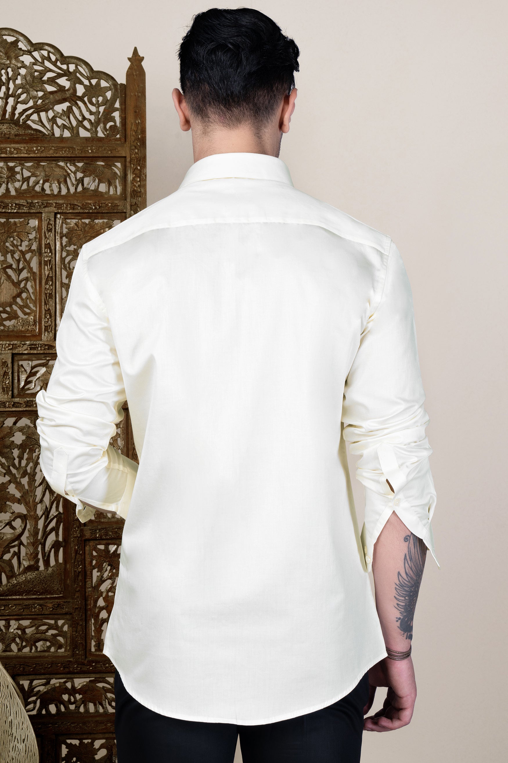 Merino Cream Lord Rama Printed Subtle Sheen Super Soft Premium Cotton Designer Shirt 12164-NP-RPRT125-38, 12164-NP-RPRT125-H-38, 12164-NP-RPRT125-39, 12164-NP-RPRT125-H-39, 12164-NP-RPRT125-40, 12164-NP-RPRT125-H-40, 12164-NP-RPRT125-42, 12164-NP-RPRT125-H-42, 12164-NP-RPRT125-44, 12164-NP-RPRT125-H-44, 12164-NP-RPRT125-46, 12164-NP-RPRT125-H-46, 12164-NP-RPRT125-48, 12164-NP-RPRT125-H-48, 12164-NP-RPRT125-50, 12164-NP-RPRT125-H-50, 12164-NP-RPRT125-52, 12164-NP-RPRT125-H-52