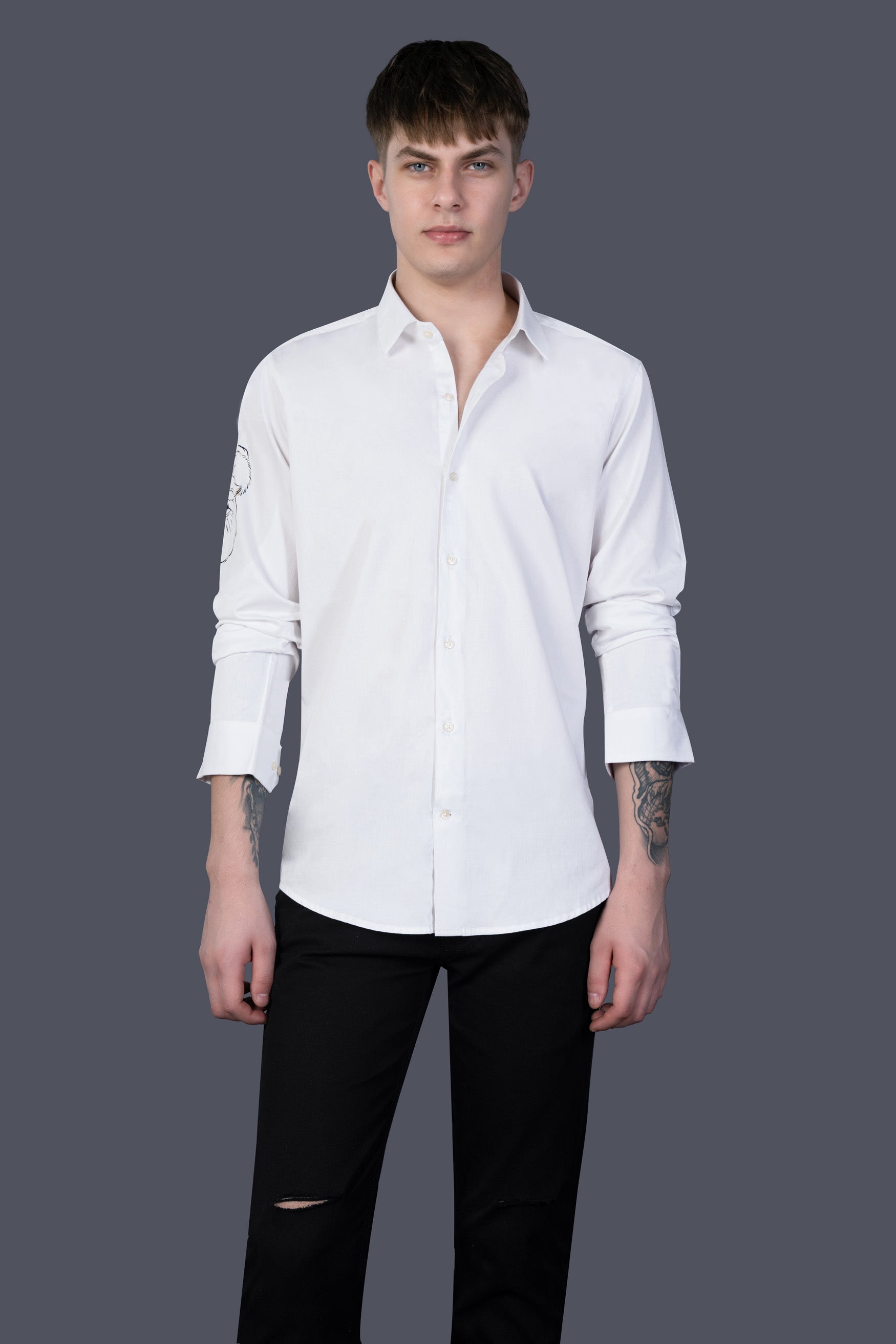 Bright White Santa Claus Hand Painted Premium Cotton Designer Shirt 12213-NP-RPRT138-38, 12213-NP-RPRT138-H-38, 12213-NP-RPRT138-39, 12213-NP-RPRT138-H-39, 12213-NP-RPRT138-40, 12213-NP-RPRT138-H-40, 12213-NP-RPRT138-42, 12213-NP-RPRT138-H-42, 12213-NP-RPRT138-44, 12213-NP-RPRT138-H-44, 12213-NP-RPRT138-46, 12213-NP-RPRT138-H-46, 12213-NP-RPRT138-48, 12213-NP-RPRT138-H-48, 12213-NP-RPRT138-50, 12213-NP-RPRT138-H-50, 12213-NP-RPRT138-52, 12213-NP-RPRT138-H-52