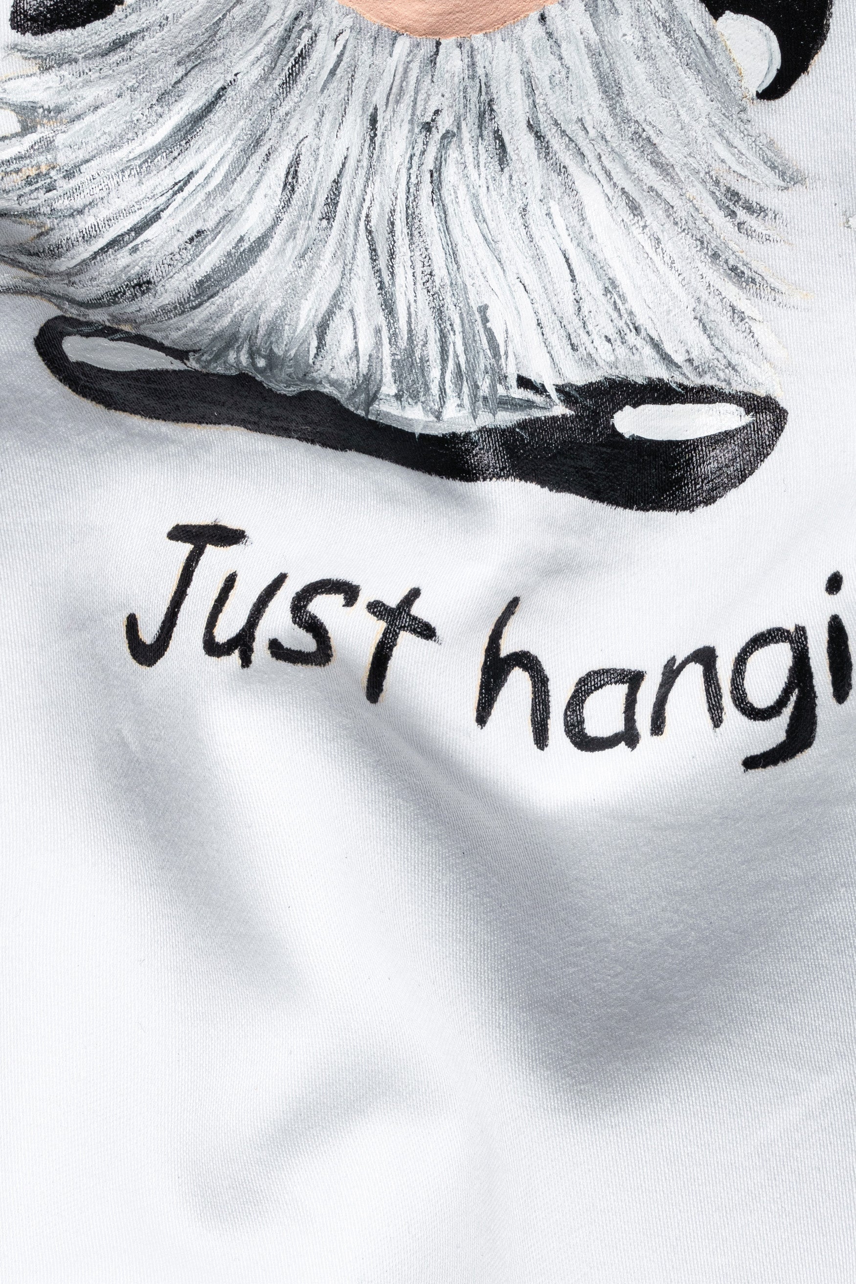 Bright White Christmas Gnomes Hand Painted Subtle Sheen Super Soft Premium Cotton Designer Shirt