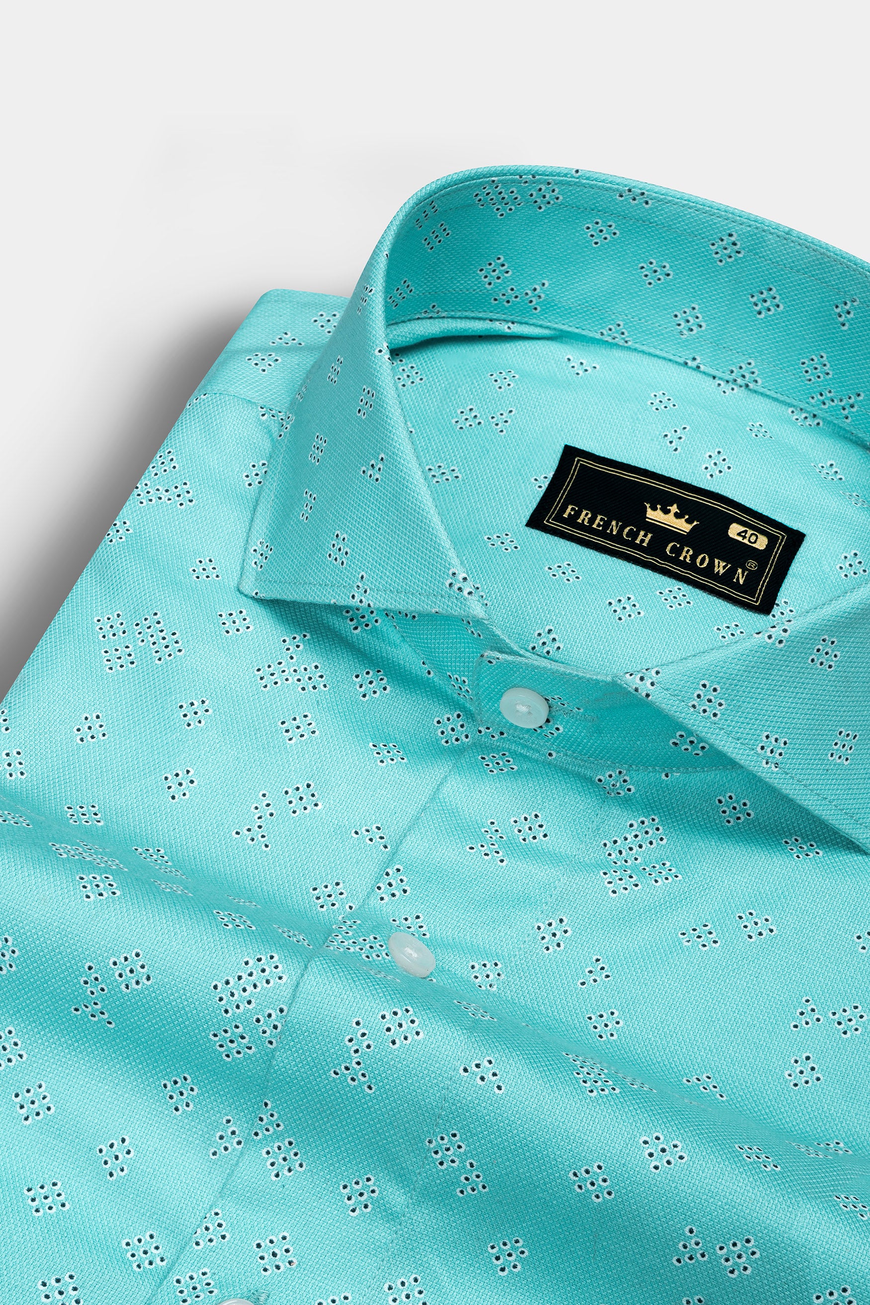 Celeste Blue and Black Dobby Textured Premium Giza Cotton Shirt 12366-CA-38, 12366-CA-H-38, 12366-CA-39, 12366-CA-H-39, 12366-CA-40, 12366-CA-H-40, 12366-CA-42, 12366-CA-H-42, 12366-CA-44, 12366-CA-H-44, 12366-CA-46, 12366-CA-H-46, 12366-CA-48, 12366-CA-H-48, 12366-CA-50, 12366-CA-H-50, 12366-CA-52, 12366-CA-H-52