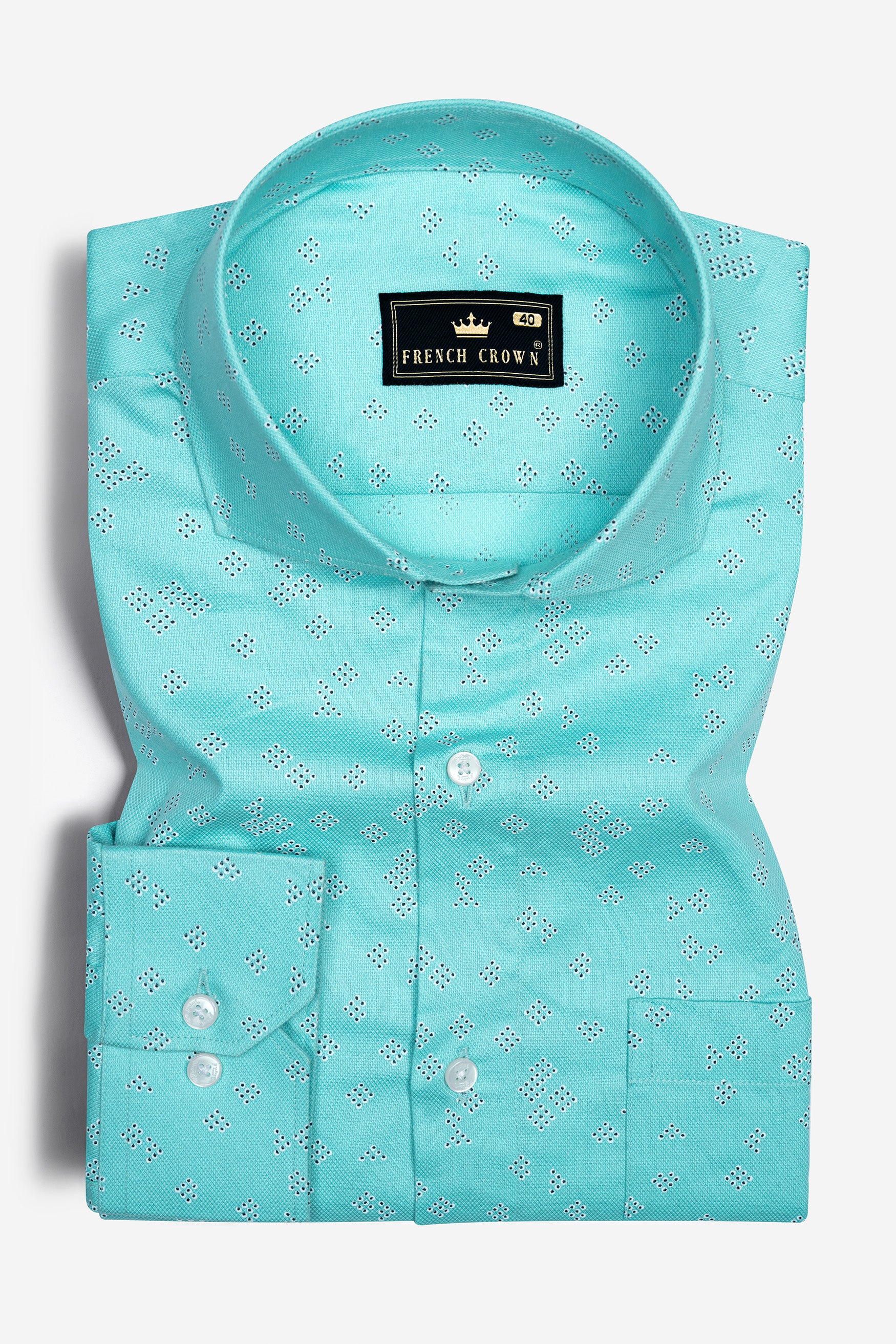 Celeste Blue and Black Dobby Textured Premium Giza Cotton Shirt 12366-CA-38, 12366-CA-H-38, 12366-CA-39, 12366-CA-H-39, 12366-CA-40, 12366-CA-H-40, 12366-CA-42, 12366-CA-H-42, 12366-CA-44, 12366-CA-H-44, 12366-CA-46, 12366-CA-H-46, 12366-CA-48, 12366-CA-H-48, 12366-CA-50, 12366-CA-H-50, 12366-CA-52, 12366-CA-H-52