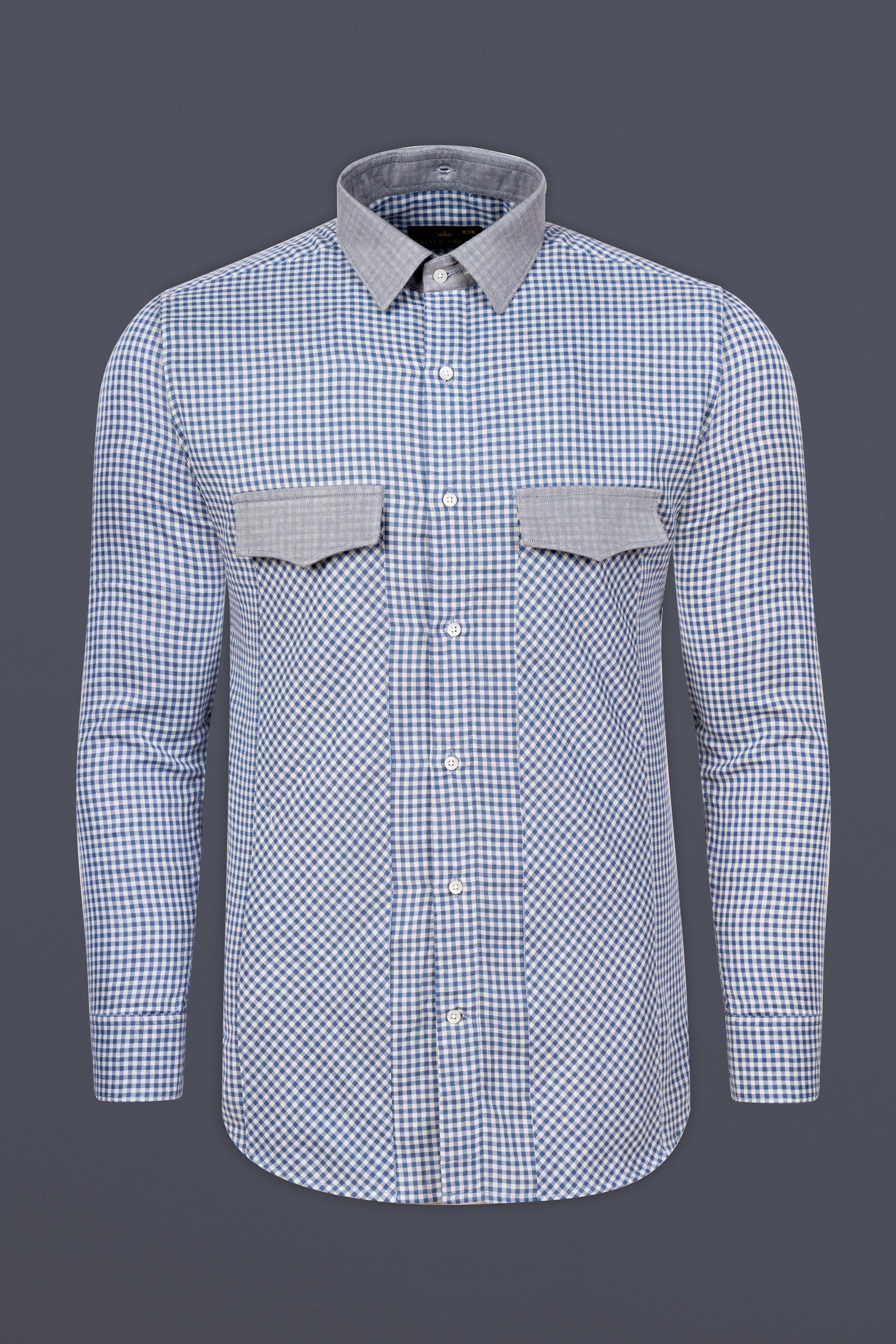 Kashmir Blue And Bright White Plaid Chambray Detachable Hoodie Jacket 12373-CHD-FP-P244-38, 12373-CHD-FP-P244-H-38, 12373-CHD-FP-P244-39, 12373-CHD-FP-P244-H-39, 12373-CHD-FP-P244-40, 12373-CHD-FP-P244-H-40, 12373-CHD-FP-P244-42, 12373-CHD-FP-P244-H-42, 12373-CHD-FP-P244-44, 12373-CHD-FP-P244-H-44, 12373-CHD-FP-P244-46, 12373-CHD-FP-P244-H-46, 12373-CHD-FP-P244-48, 12373-CHD-FP-P244-H-48, 12373-CHD-FP-P244-50, 12373-CHD-FP-P244-H-50, 12373-CHD-FP-P244-52, 12373-CHD-FP-P244-H-52