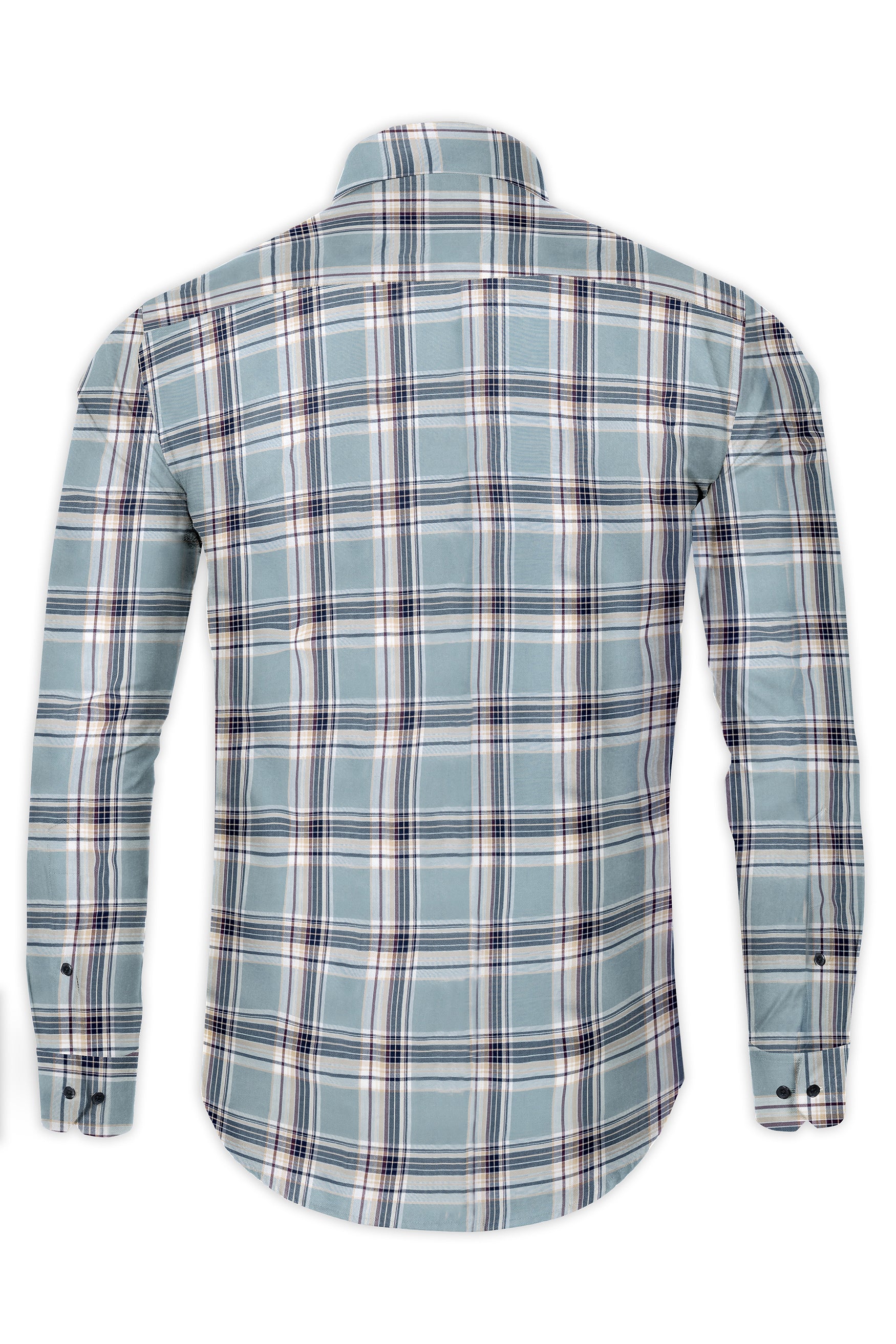French Blue And Spring Cream Checked Twill Premium Cotton Shirt 12387-BD-BLK-38, 12387-BD-BLK-H-38, 12387-BD-BLK-39, 12387-BD-BLK-H-39, 12387-BD-BLK-40, 12387-BD-BLK-H-40, 12387-BD-BLK-42, 12387-BD-BLK-H-42, 12387-BD-BLK-44, 12387-BD-BLK-H-44, 12387-BD-BLK-46, 12387-BD-BLK-H-46, 12387-BD-BLK-48, 12387-BD-BLK-H-48, 12387-BD-BLK-50, 12387-BD-BLK-H-50, 12387-BD-BLK-52, 12387-BD-BLK-H-52