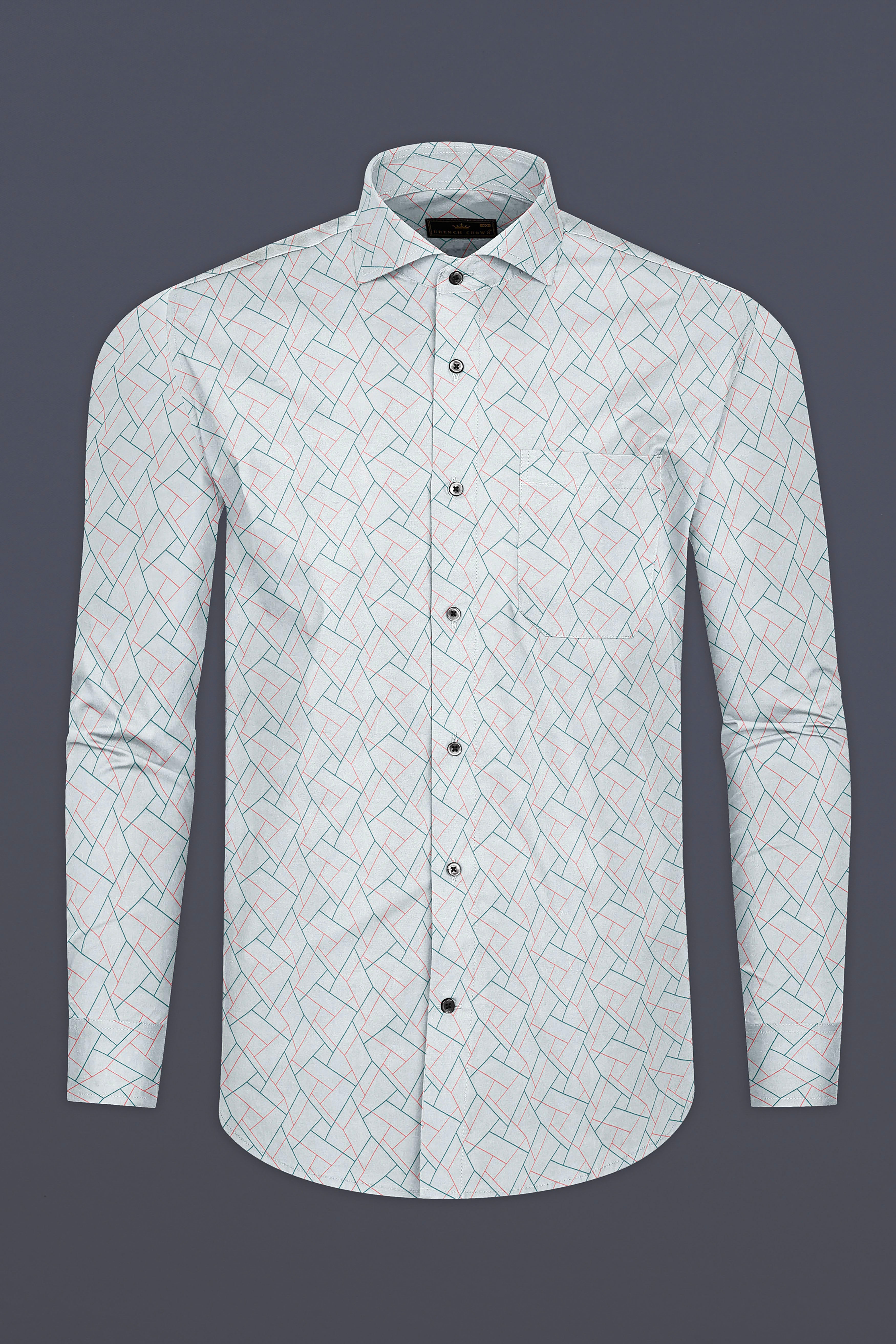 French Green Multicolour Abstract Lines Printed Subtle Sheen Super Soft Premium Cotton Shirt 12388-CA-BLK-38, 12388-CA-BLK-H-38, 12388-CA-BLK-39, 12388-CA-BLK-H-39, 12388-CA-BLK-40, 12388-CA-BLK-H-40, 12388-CA-BLK-42, 12388-CA-BLK-H-42, 12388-CA-BLK-44, 12388-CA-BLK-H-44, 12388-CA-BLK-46, 12388-CA-BLK-H-46, 12388-CA-BLK-48, 12388-CA-BLK-H-48, 12388-CA-BLK-50, 12388-CA-BLK-H-50, 12388-CA-BLK-52, 12388-CA-BLK-H-52