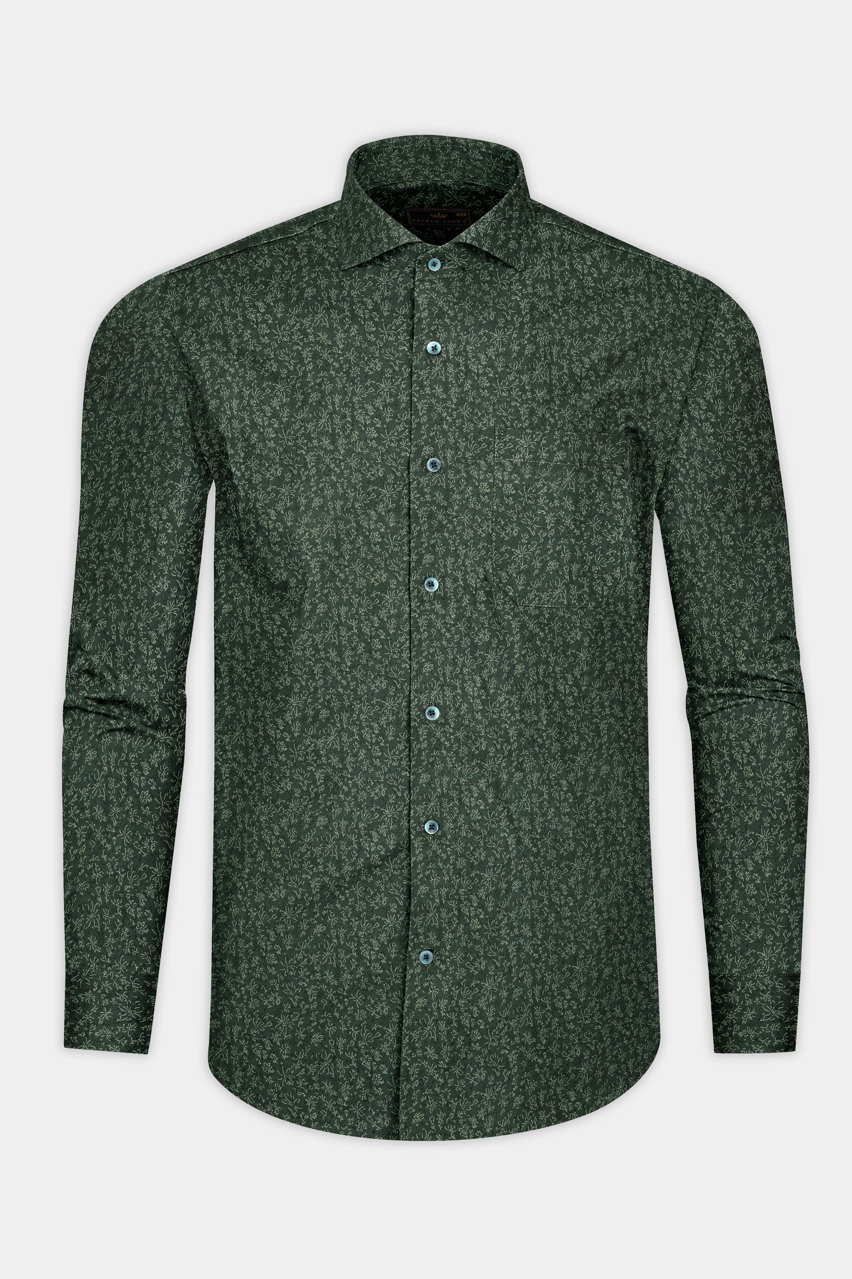 Heavy Metal Green Flowers printed oxford shirt 12390-CA-GR-38, 12390-CA-GR-H-38, 12390-CA-GR-39, 12390-CA-GR-H-39, 12390-CA-GR-40, 12390-CA-GR-H-40, 12390-CA-GR-42, 12390-CA-GR-H-42, 12390-CA-GR-44, 12390-CA-GR-H-44, 12390-CA-GR-46, 12390-CA-GR-H-46, 12390-CA-GR-48, 12390-CA-GR-H-48, 12390-CA-GR-50, 12390-CA-GR-H-50, 12390-CA-GR-52, 12390-CA-GR-H-52