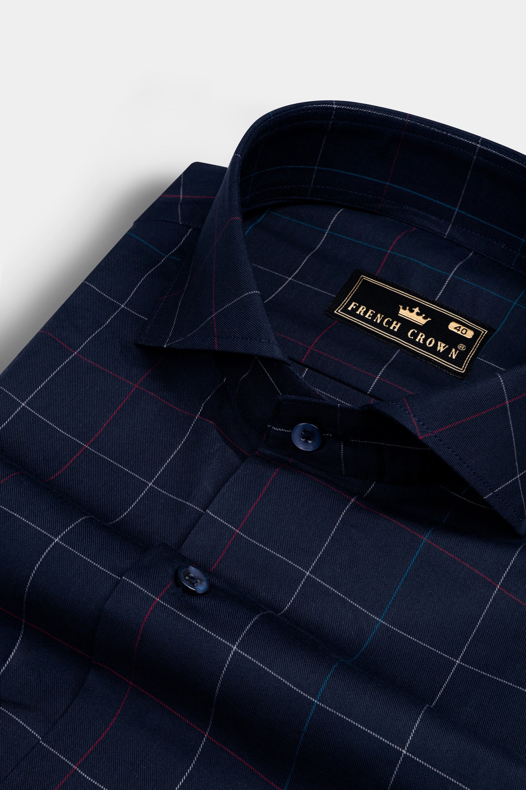 Vulcan Blue Windowpane Twill Premium Cotton Shirt 12412-CA-BLE-38, 12412-CA-BLE-H-38, 12412-CA-BLE-39, 12412-CA-BLE-H-39, 12412-CA-BLE-40, 12412-CA-BLE-H-40, 12412-CA-BLE-42, 12412-CA-BLE-H-42, 12412-CA-BLE-44, 12412-CA-BLE-H-44, 12412-CA-BLE-46, 12412-CA-BLE-H-46, 12412-CA-BLE-48, 12412-CA-BLE-H-48, 12412-CA-BLE-50, 12412-CA-BLE-H-50, 12412-CA-BLE-52, 12412-CA-BLE-H-52