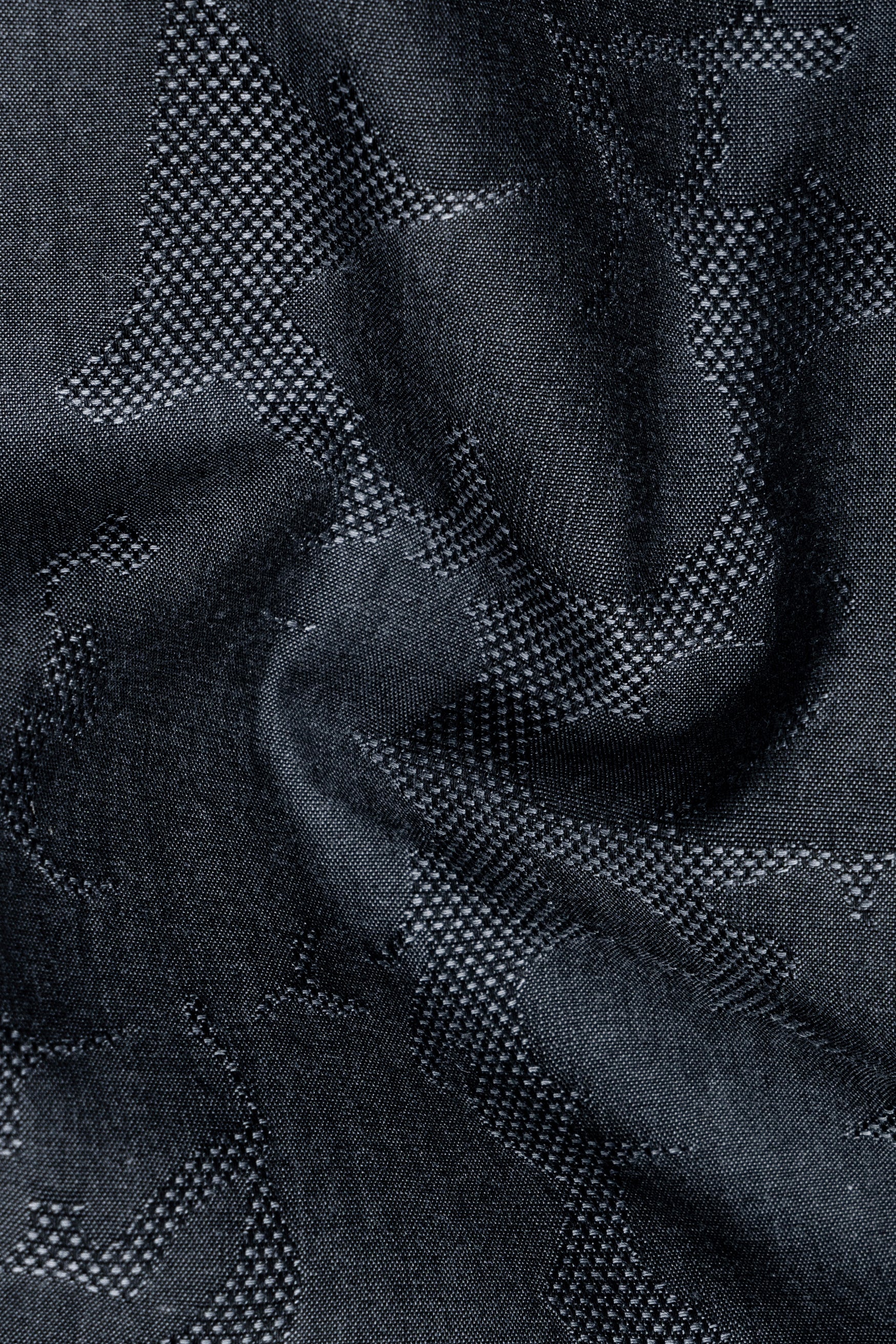 Shark Grey Jacquard Textured Premium Giza Cotton Shirt 12414-38, 12414-H-38, 12414-39, 12414-H-39, 12414-40, 12414-H-40, 12414-42, 12414-H-42, 12414-44, 12414-H-44, 12414-46, 12414-H-46, 12414-48, 12414-H-48, 12414-50, 12414-H-50, 12414-52, 12414-H-52