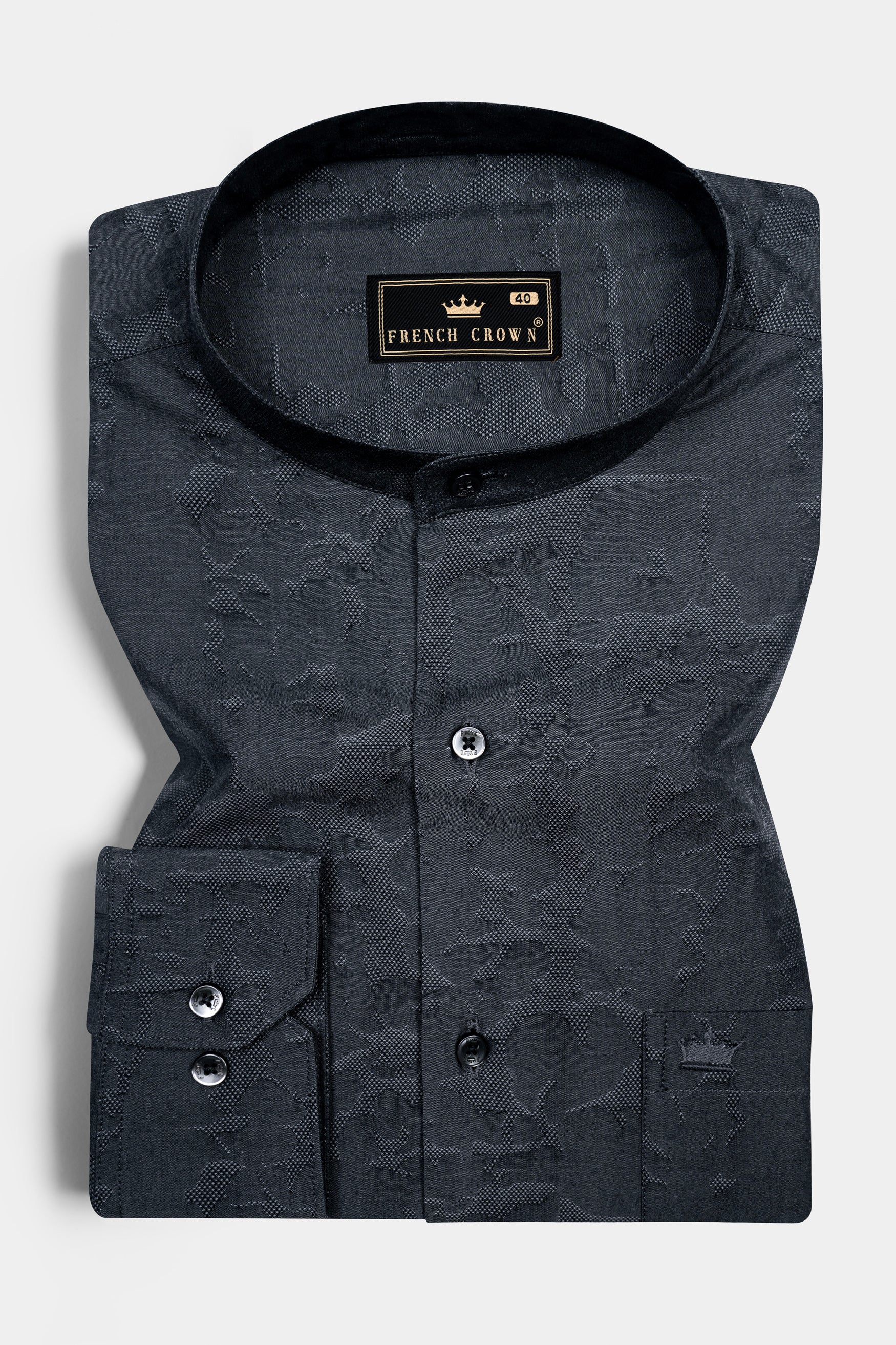 Shark blue Jacquard Textured Premium Giza Cotton Shirt 12415-M-BLK-38, 12415-M-BLK-H-38, 12415-M-BLK-39, 12415-M-BLK-H-39, 12415-M-BLK-40, 12415-M-BLK-H-40, 12415-M-BLK-42, 12415-M-BLK-H-42, 12415-M-BLK-44, 12415-M-BLK-H-44, 12415-M-BLK-46, 12415-M-BLK-H-46, 12415-M-BLK-48, 12415-M-BLK-H-48, 12415-M-BLK-50, 12415-M-BLK-H-50, 12415-M-BLK-52, 12415-M-BLK-H-52