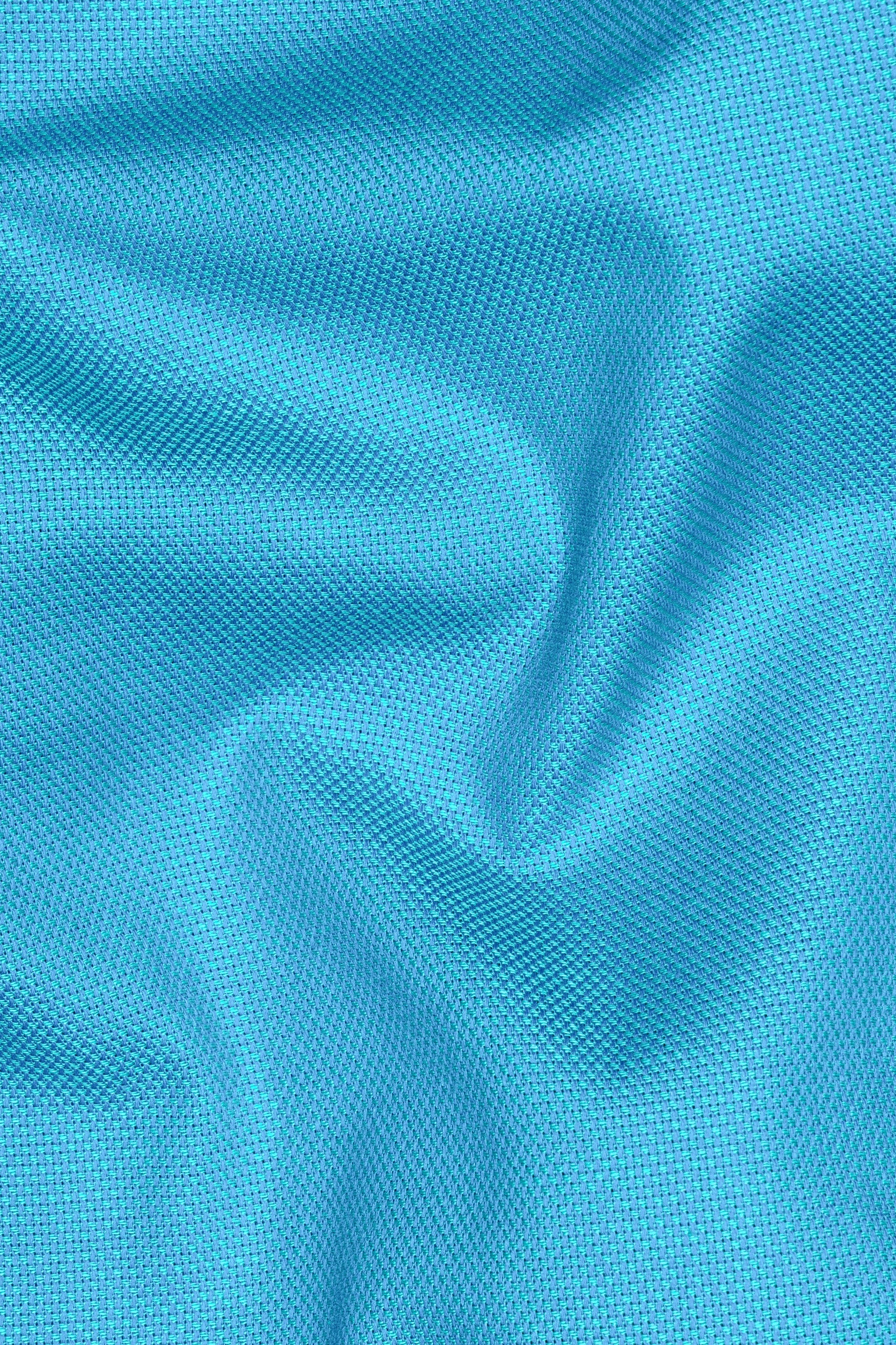 Pacific Ocean Blue Dobby Textured Premium Cotton Shirt 12474-CA-BLE-38, 12474-CA-BLE-H-38, 12474-CA-BLE-39, 12474-CA-BLE-H-39, 12474-CA-BLE-40, 12474-CA-BLE-H-40, 12474-CA-BLE-42, 12474-CA-BLE-H-42, 12474-CA-BLE-44, 12474-CA-BLE-H-44, 12474-CA-BLE-46, 12474-CA-BLE-H-46, 12474-CA-BLE-48, 12474-CA-BLE-H-48, 12474-CA-BLE-50, 12474-CA-BLE-H-50, 12474-CA-BLE-52, 12474-CA-BLE-H-52