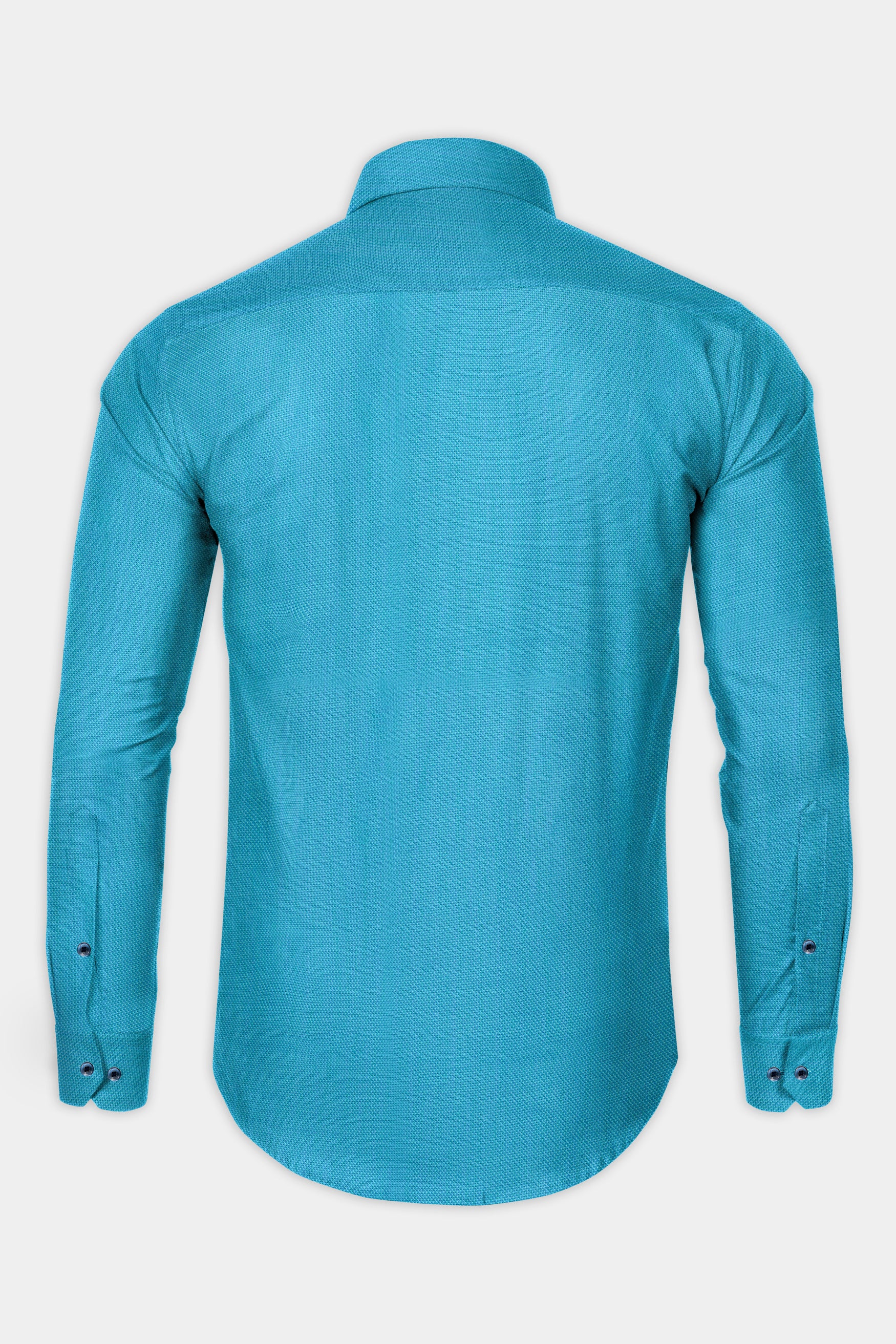 Pacific Ocean Blue Dobby Textured Premium Cotton Shirt 12474-CA-BLE-38, 12474-CA-BLE-H-38, 12474-CA-BLE-39, 12474-CA-BLE-H-39, 12474-CA-BLE-40, 12474-CA-BLE-H-40, 12474-CA-BLE-42, 12474-CA-BLE-H-42, 12474-CA-BLE-44, 12474-CA-BLE-H-44, 12474-CA-BLE-46, 12474-CA-BLE-H-46, 12474-CA-BLE-48, 12474-CA-BLE-H-48, 12474-CA-BLE-50, 12474-CA-BLE-H-50, 12474-CA-BLE-52, 12474-CA-BLE-H-52