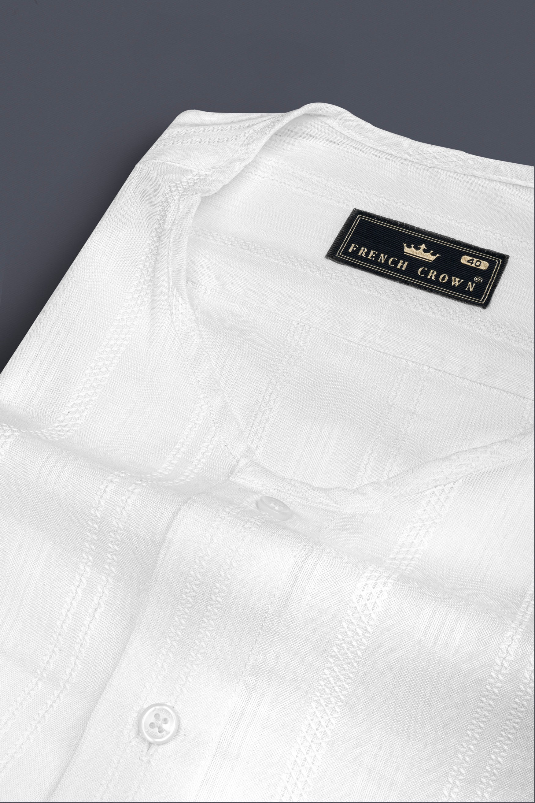 Bright White Dobby Textured Premium Cotton Shirt 12481-WOC-P547-38, 12481-WOC-P547-H-38, 12481-WOC-P547-39, 12481-WOC-P547-H-39, 12481-WOC-P547-40, 12481-WOC-P547-H-40, 12481-WOC-P547-42, 12481-WOC-P547-H-42, 12481-WOC-P547-44, 12481-WOC-P547-H-44, 12481-WOC-P547-46, 12481-WOC-P547-H-46, 12481-WOC-P547-48, 12481-WOC-P547-H-48, 12481-WOC-P547-50, 12481-WOC-P547-H-50, 12481-WOC-P547-52, 12481-WOC-P547-H-52