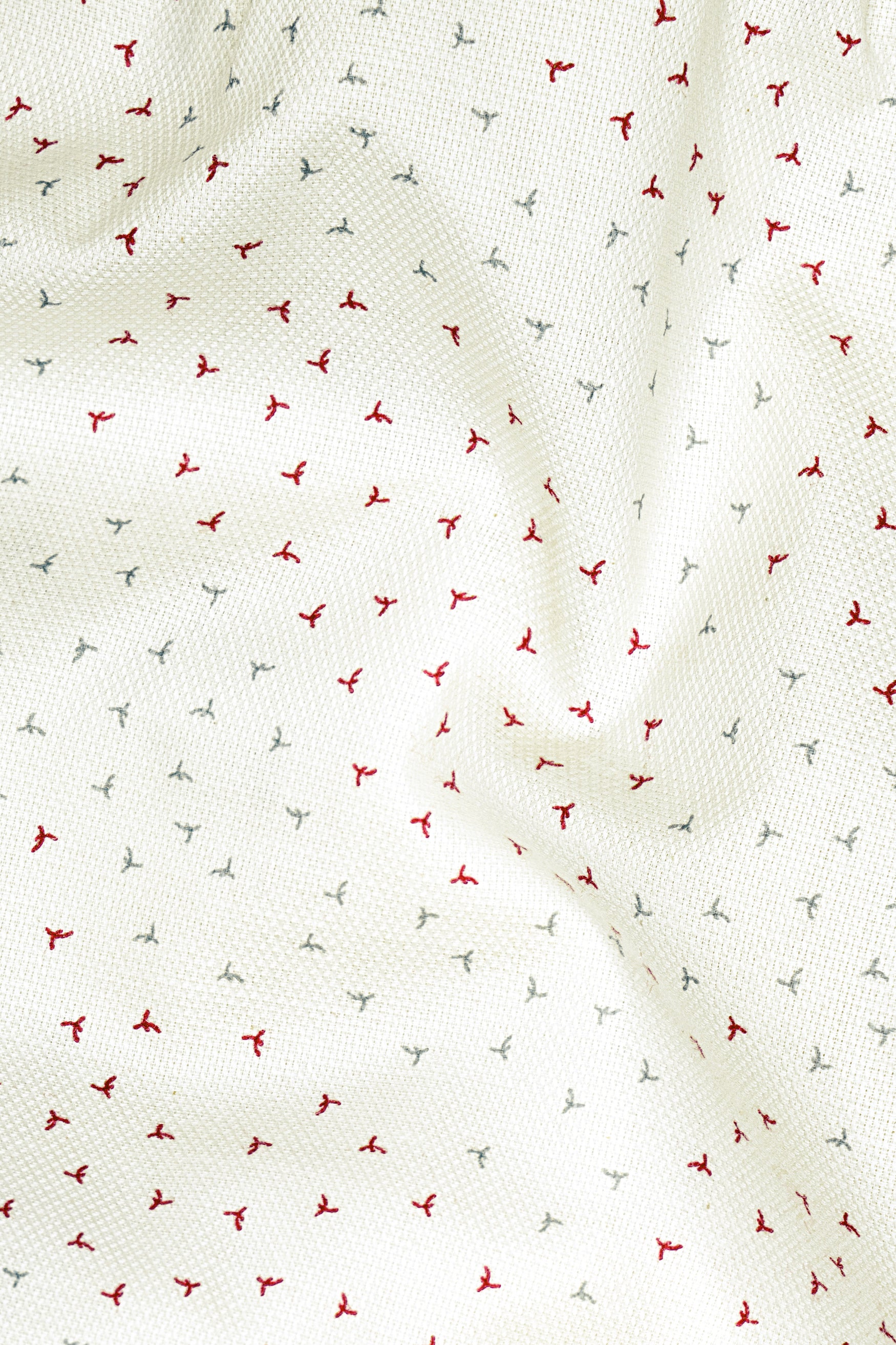 Bright White Dobby Textured Premium Giza Cotton Shirt 12499-CC-SS-39, 12499-CC-SS-40, 12499-CC-SS-42, 12499-CC-SS-44, 12499-CC-SS-46, 12499-CC-SS-48, 12499-CC-SS-50, 12499-CC-SS-52