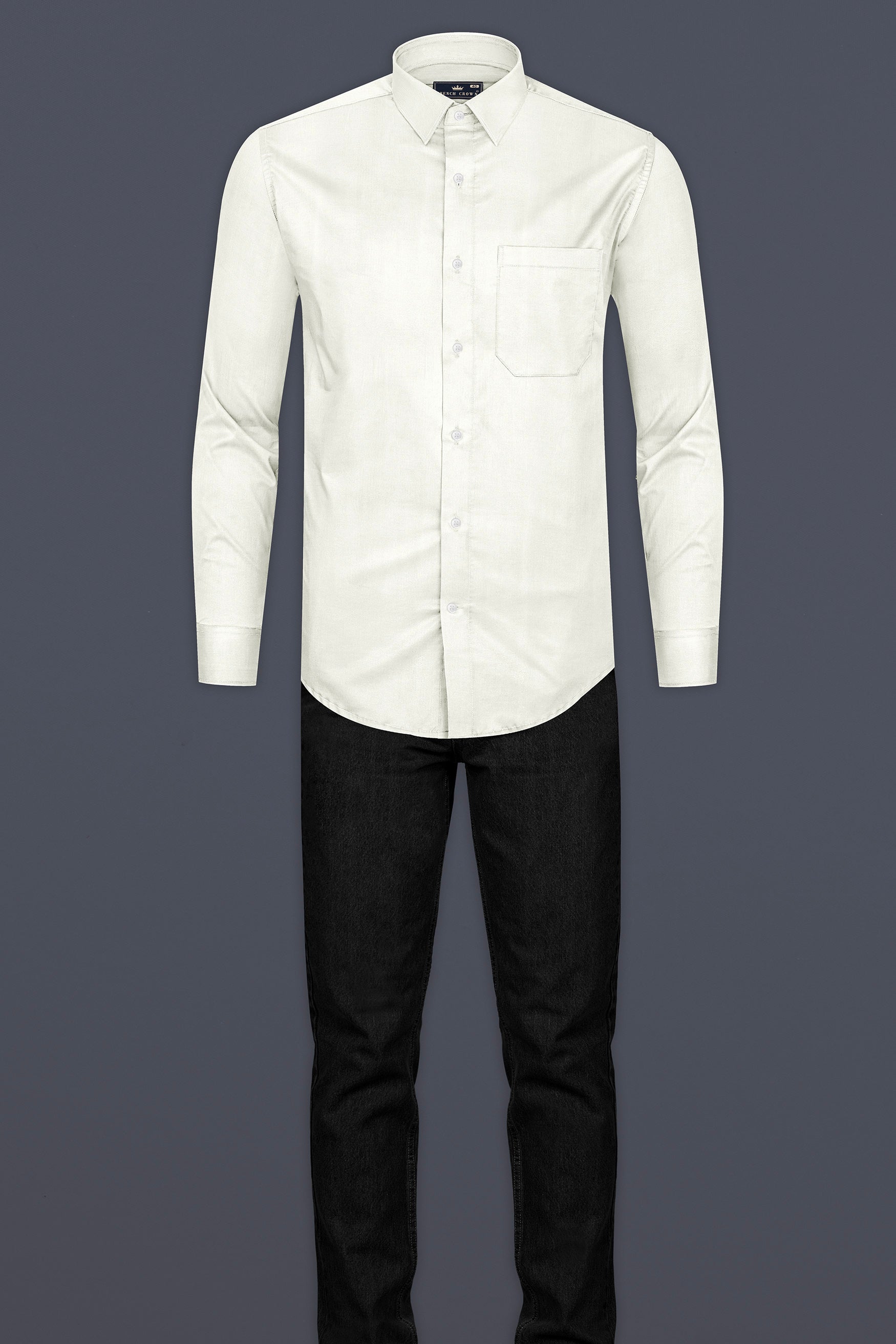 Bianca Cream Heavyweight Corduroy Shirt 12513-38, 12513-H-38, 12513-39, 12513-H-39, 12513-40, 12513-H-40, 12513-42, 12513-H-42, 12513-44, 12513-H-44, 12513-46, 12513-H-46, 12513-48, 12513-H-48, 12513-50, 12513-H-50, 12513-52, 12513-H-52