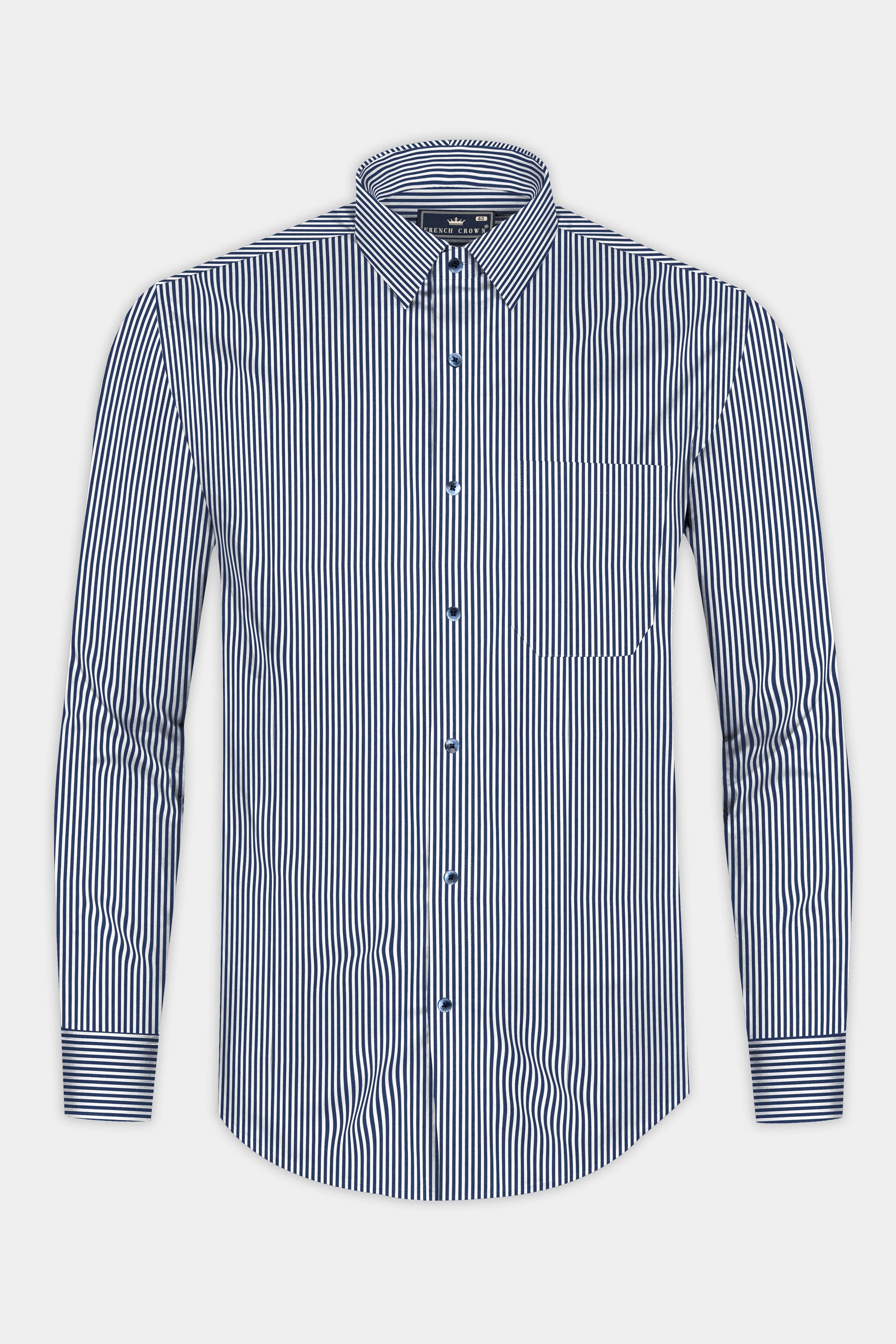 Rhino Blue and White Micro Striped Dobby Shirt 12516-BLE-38,  12516-BLE-H-38,  12516-BLE-39,  12516-BLE-H-39,  12516-BLE-40,  12516-BLE-H-40,  12516-BLE-42,  12516-BLE-H-42,  12516-BLE-44,  12516-BLE-H-44,  12516-BLE-46,  12516-BLE-H-46,  12516-BLE-48,  12516-BLE-H-48,  12516-BLE-50,  12516-BLE-H-50,  12516-BLE-52,  12516-BLE-H-52