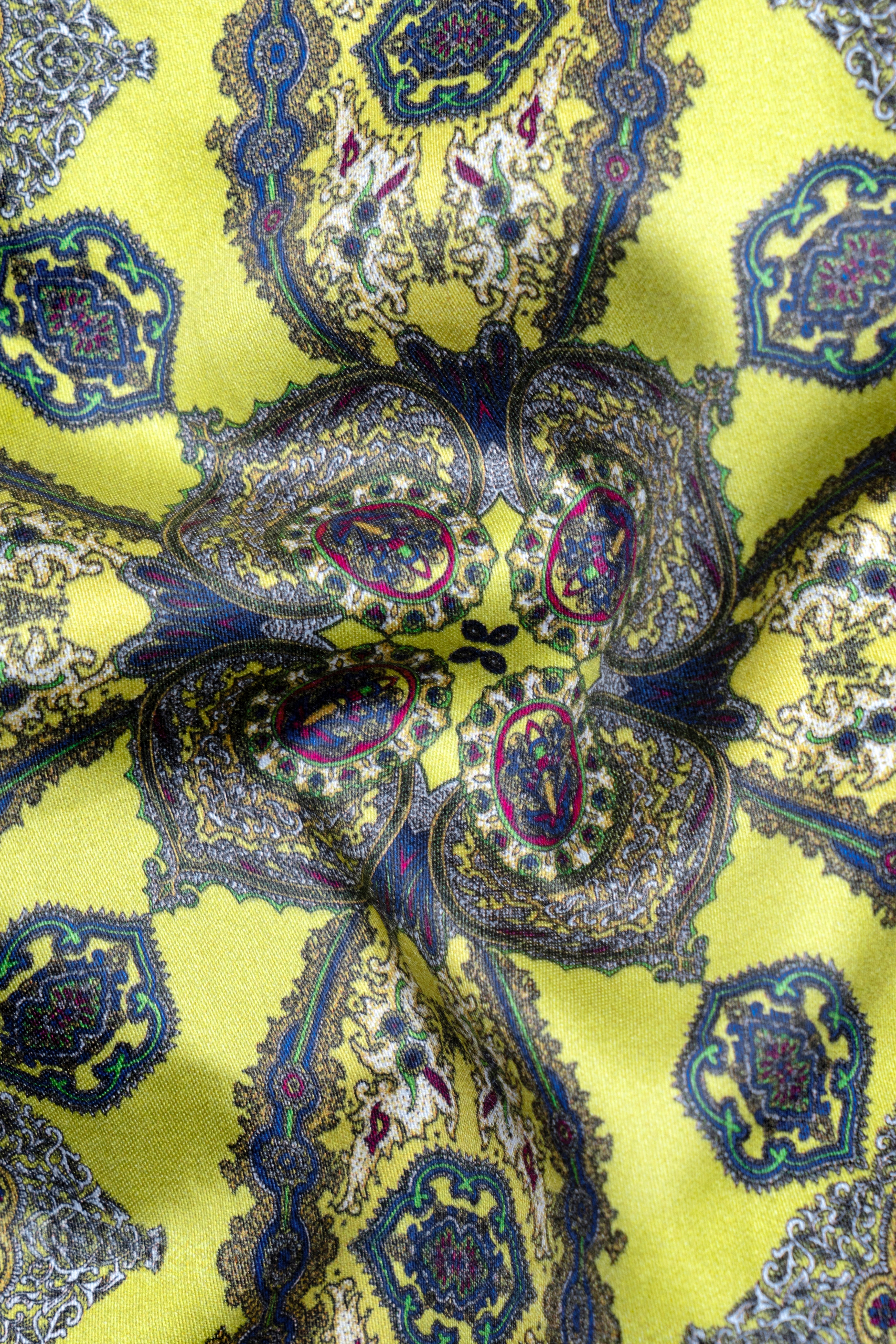 Primrose Yellow with Cobalt Blue Printed Super Soft Premium Cotton Shirt 12520-BLE-38,  12520-BLE-H-38,  12520-BLE-39,  12520-BLE-H-39,  12520-BLE-40,  12520-BLE-H-40,  12520-BLE-42,  12520-BLE-H-42,  12520-BLE-44,  12520-BLE-H-44,  12520-BLE-46,  12520-BLE-H-46,  12520-BLE-48,  12520-BLE-H-48,  12520-BLE-50,  12520-BLE-H-50,  12520-BLE-52,  12520-BLE-H-52