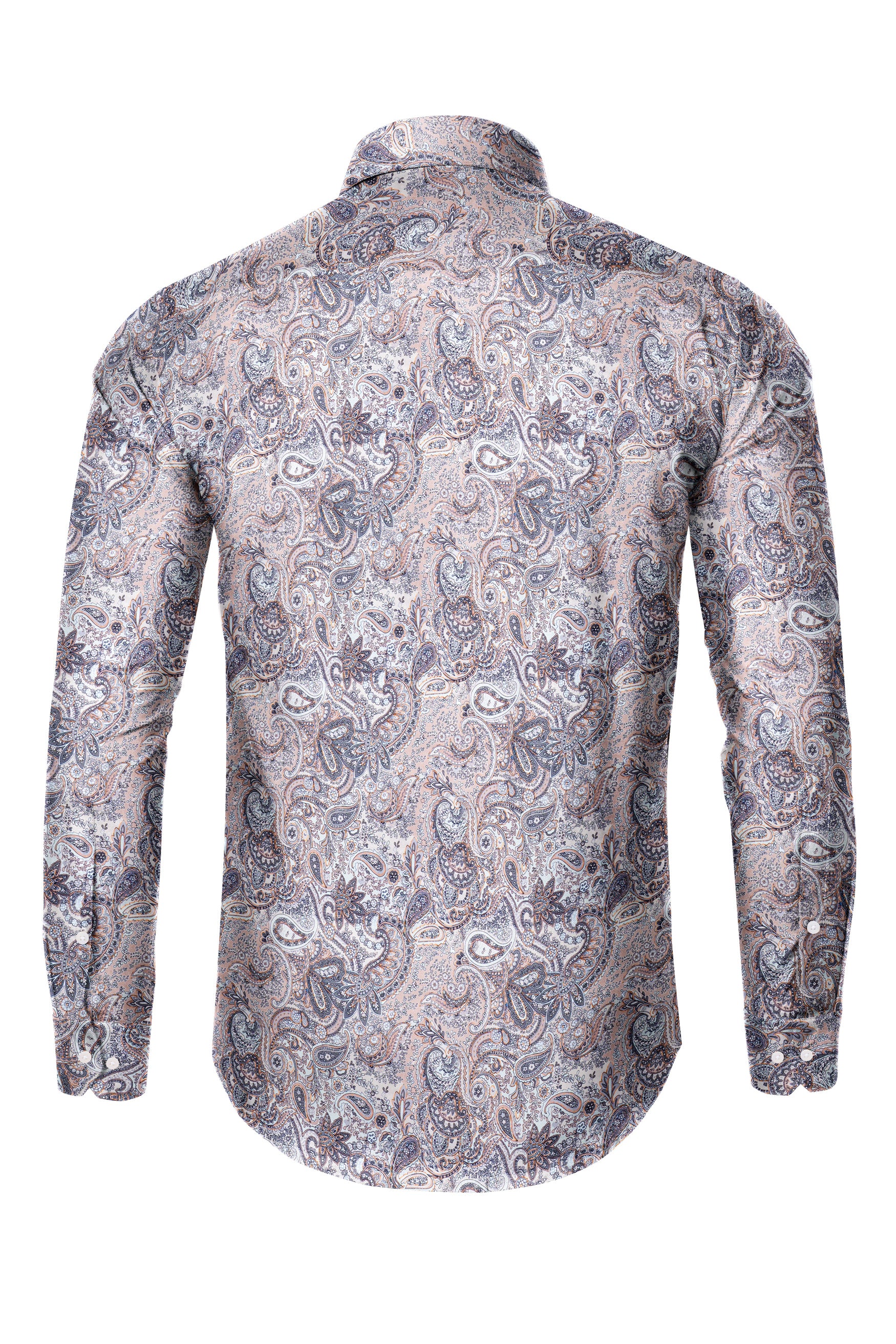 Eunry Pink Paisley Printed Super Soft Premium Giza Cotton Shirt 12554-38, 12554-H-38, 12554-39, 12554-H-39, 12554-40, 12554-H-40, 12554-42, 12554-H-42, 12554-44, 12554-H-44, 12554-46, 12554-H-46, 12554-48, 12554-H-48, 12554-50, 12554-H-50, 12554-52, 12554-H-52