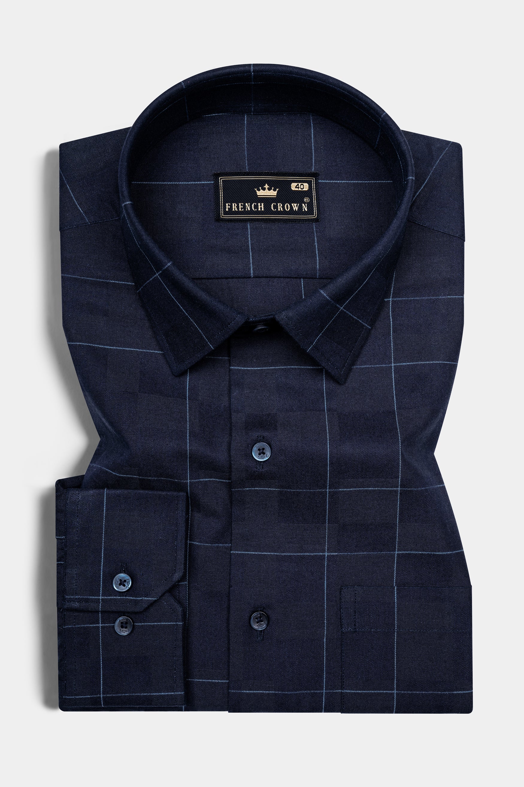 Mirage Blue Windowpane Dobby Textured Premium Giza Cotton Shirt 12606-BLE-38,  12606-BLE-H-38,  12606-BLE-39,  12606-BLE-H-39,  12606-BLE-40,  12606-BLE-H-40,  12606-BLE-42,  12606-BLE-H-42,  12606-BLE-44,  12606-BLE-H-44,  12606-BLE-46,  12606-BLE-H-46,  12606-BLE-48,  12606-BLE-H-48,  12606-BLE-50,  12606-BLE-H-50,  12606-BLE-52,  12606-BLE-H-52