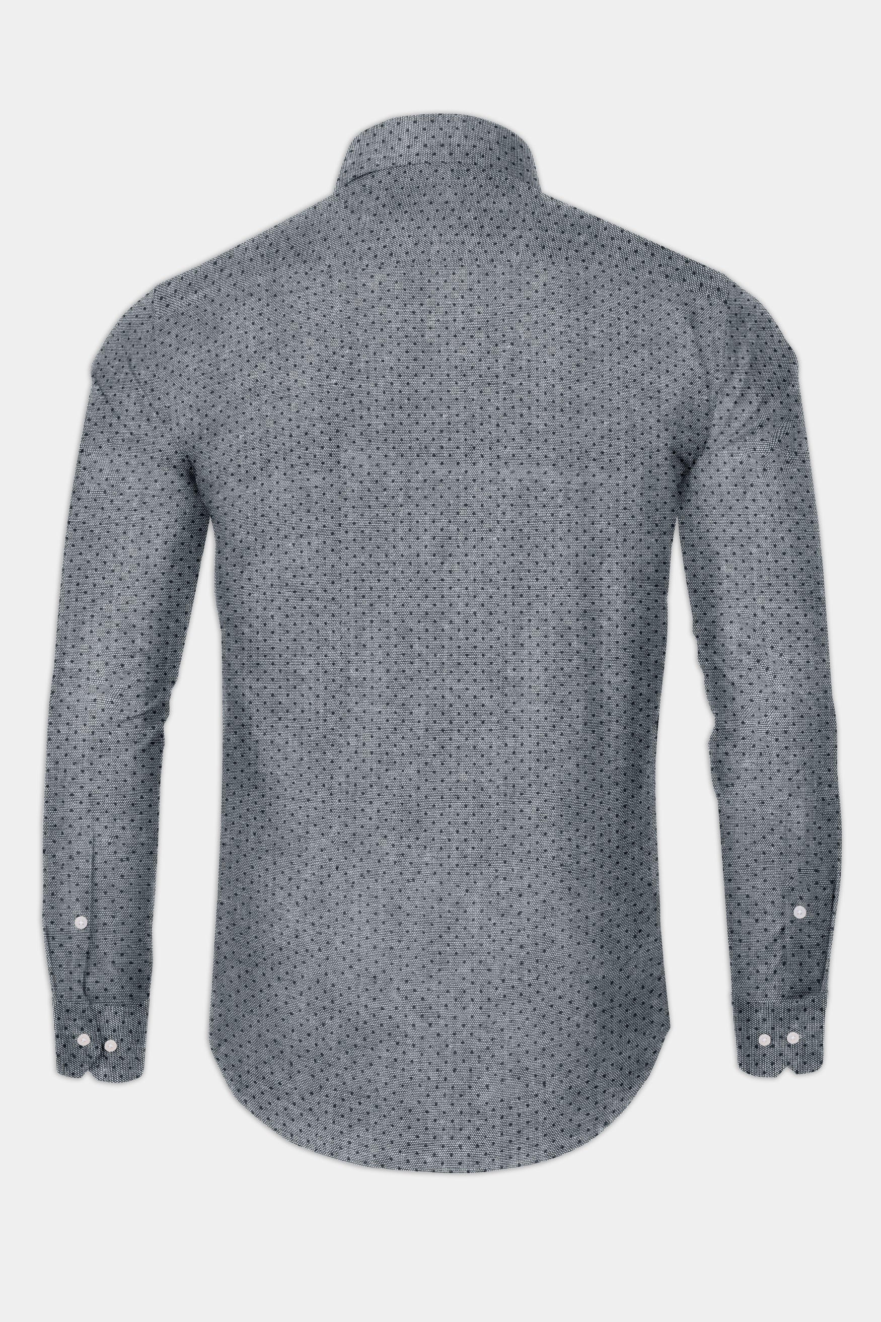 Scarpa Flow Gray Dobby Textured Premium Giza Cotton Shirt 12613-38, 12613-H-38, 12613-39, 12613-H-39, 12613-40, 12613-H-40, 12613-42, 12613-H-42, 12613-44, 12613-H-44, 12613-46, 12613-H-46, 12613-48, 12613-H-48, 12613-50, 12613-H-50, 12613-52, 12613-H-52