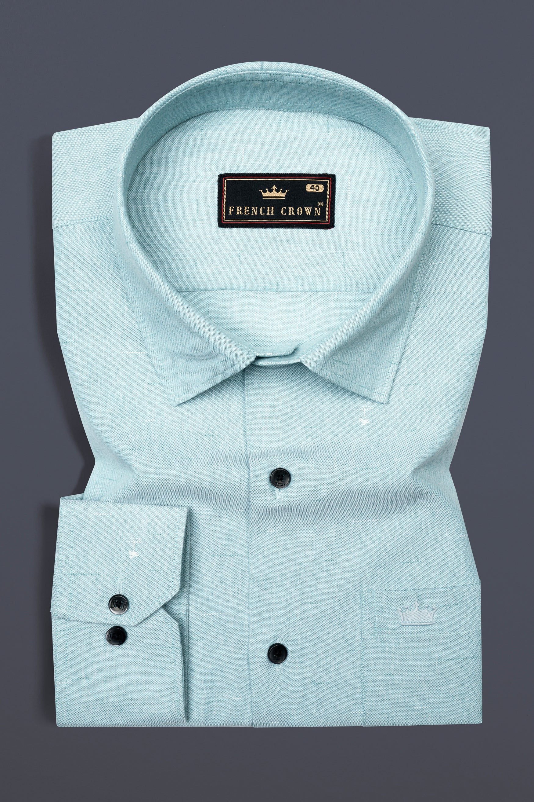 Opal Green Royal Oxford Designer Shirt 12616-BLK-P370-38, 12616-BLK-P370-H-38, 12616-BLK-P370-39, 12616-BLK-P370-H-39, 12616-BLK-P370-40, 12616-BLK-P370-H-40, 12616-BLK-P370-42, 12616-BLK-P370-H-42, 12616-BLK-P370-44, 12616-BLK-P370-H-44, 12616-BLK-P370-46, 12616-BLK-P370-H-46, 12616-BLK-P370-48, 12616-BLK-P370-H-48, 12616-BLK-P370-50, 12616-BLK-P370-H-50, 12616-BLK-P370-52, 12616-BLK-P370-H-52