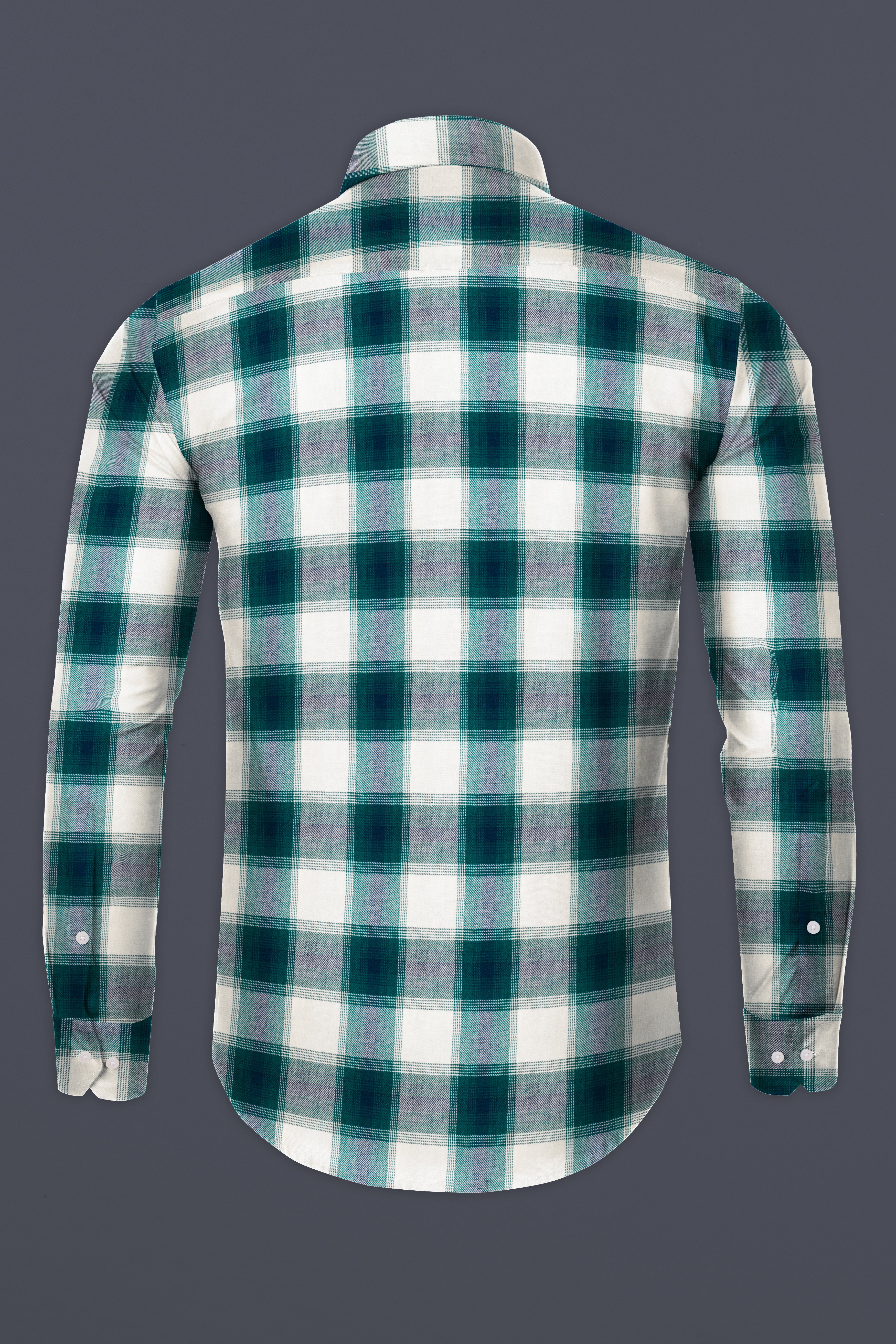 Deep Sea Green with Vista White Plaid Flannel Shirt 12634-BD-38, 12634-BD-H-38, 12634-BD-39, 12634-BD-H-39, 12634-BD-40, 12634-BD-H-40, 12634-BD-42, 12634-BD-H-42, 12634-BD-44, 12634-BD-H-44, 12634-BD-46, 12634-BD-H-46, 12634-BD-48, 12634-BD-H-48, 12634-BD-50, 12634-BD-H-50, 12634-BD-52, 12634-BD-H-52