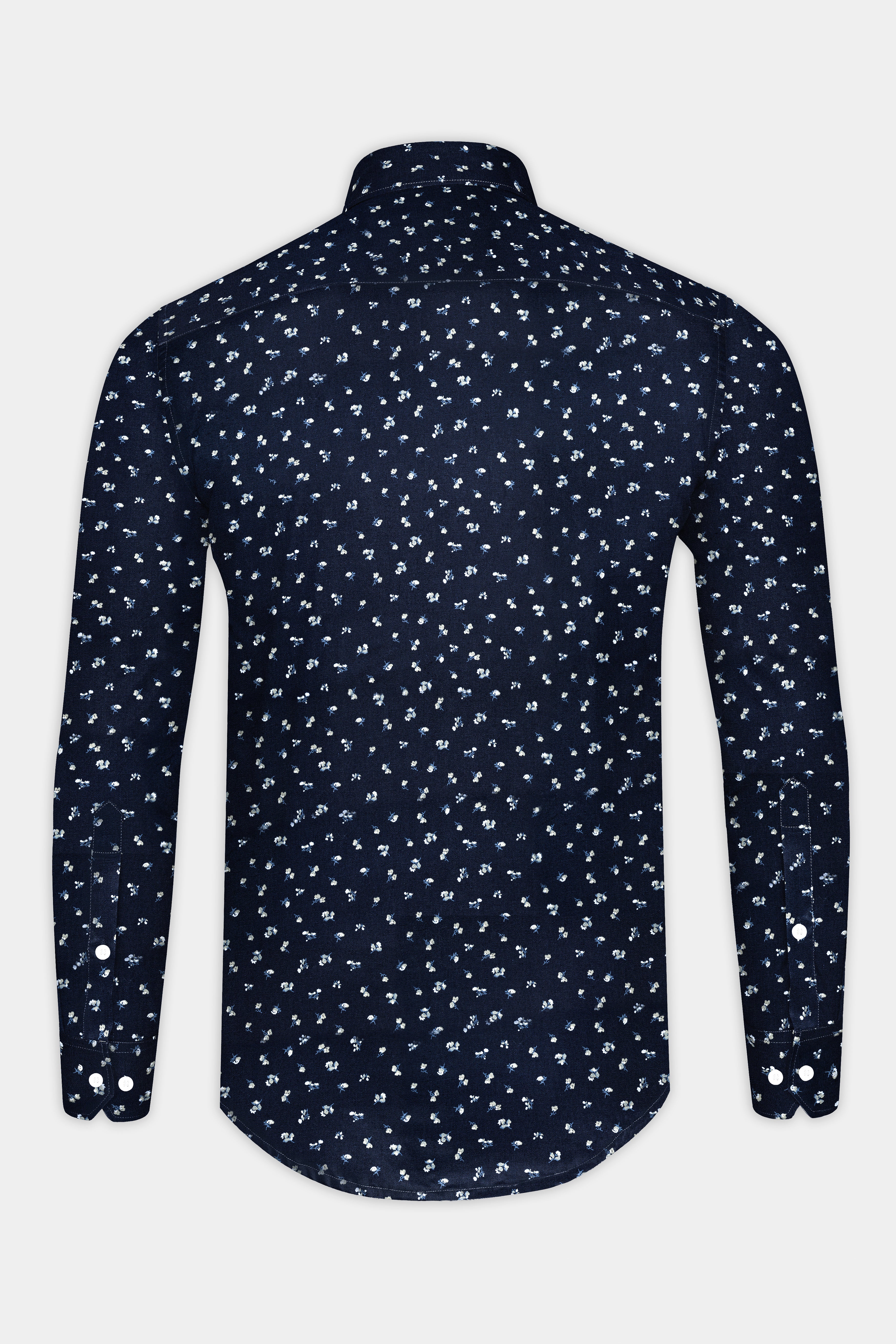 Steel Gray Micro Flower Printed Super Soft Premium Cotton Shirt 12641-CA-38, 12641-CA-H-38, 12641-CA-39, 12641-CA-H-39, 12641-CA-40, 12641-CA-H-40, 12641-CA-42, 12641-CA-H-42, 12641-CA-44, 12641-CA-H-44, 12641-CA-46, 12641-CA-H-46, 12641-CA-48, 12641-CA-H-48, 12641-CA-50, 12641-CA-H-50, 12641-CA-52, 12641-CA-H-52