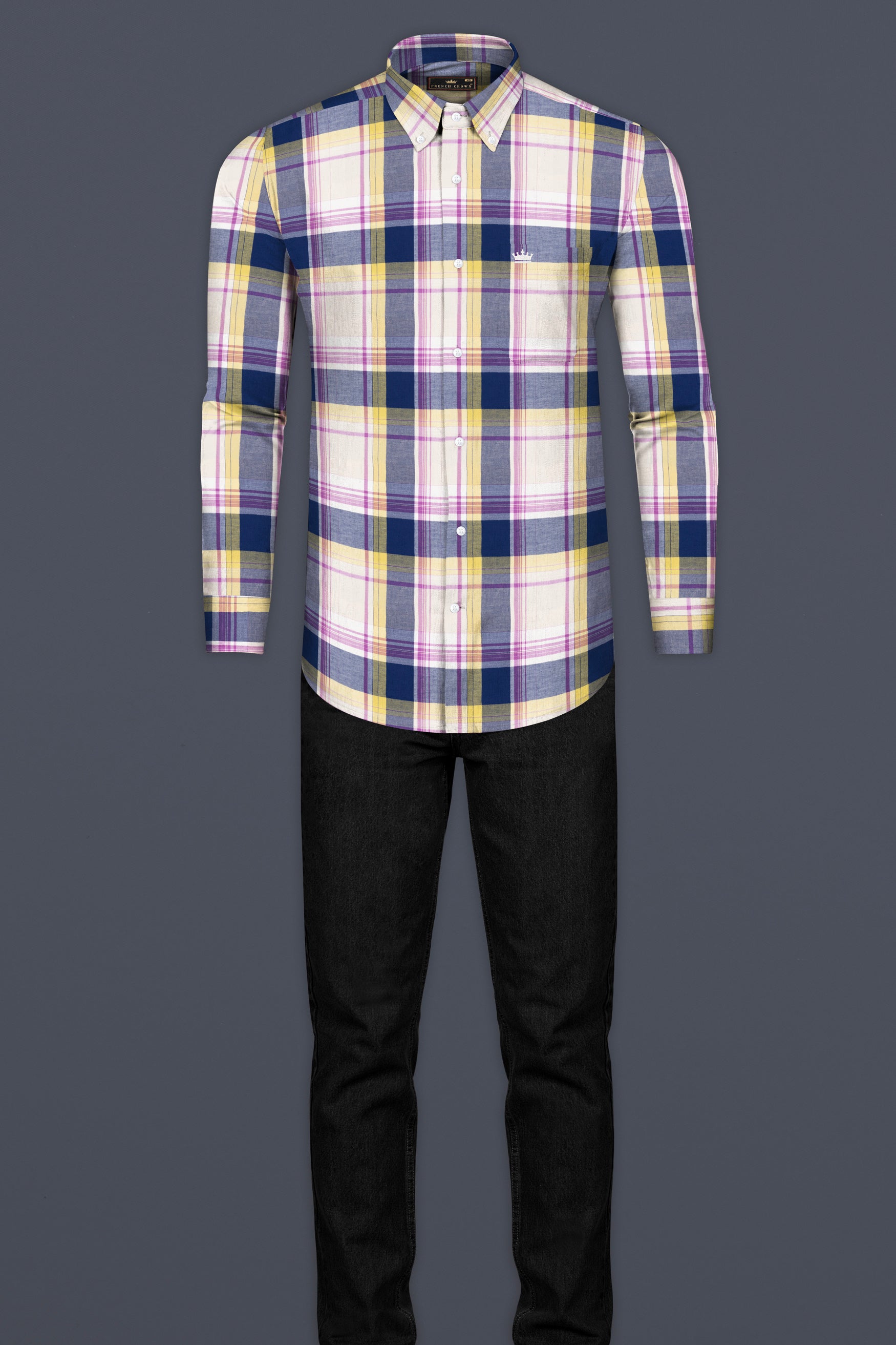 Mercury Pink multicolor Plaid Twill Cotton Shirt 12649-BD-38, 12649-BD-H-38, 12649-BD-39, 12649-BD-H-39, 12649-BD-40, 12649-BD-H-40, 12649-BD-42, 12649-BD-H-42, 12649-BD-44, 12649-BD-H-44, 12649-BD-46, 12649-BD-H-46, 12649-BD-48, 12649-BD-H-48, 12649-BD-50, 12649-BD-H-50, 12649-BD-52, 12649-BD-H-52