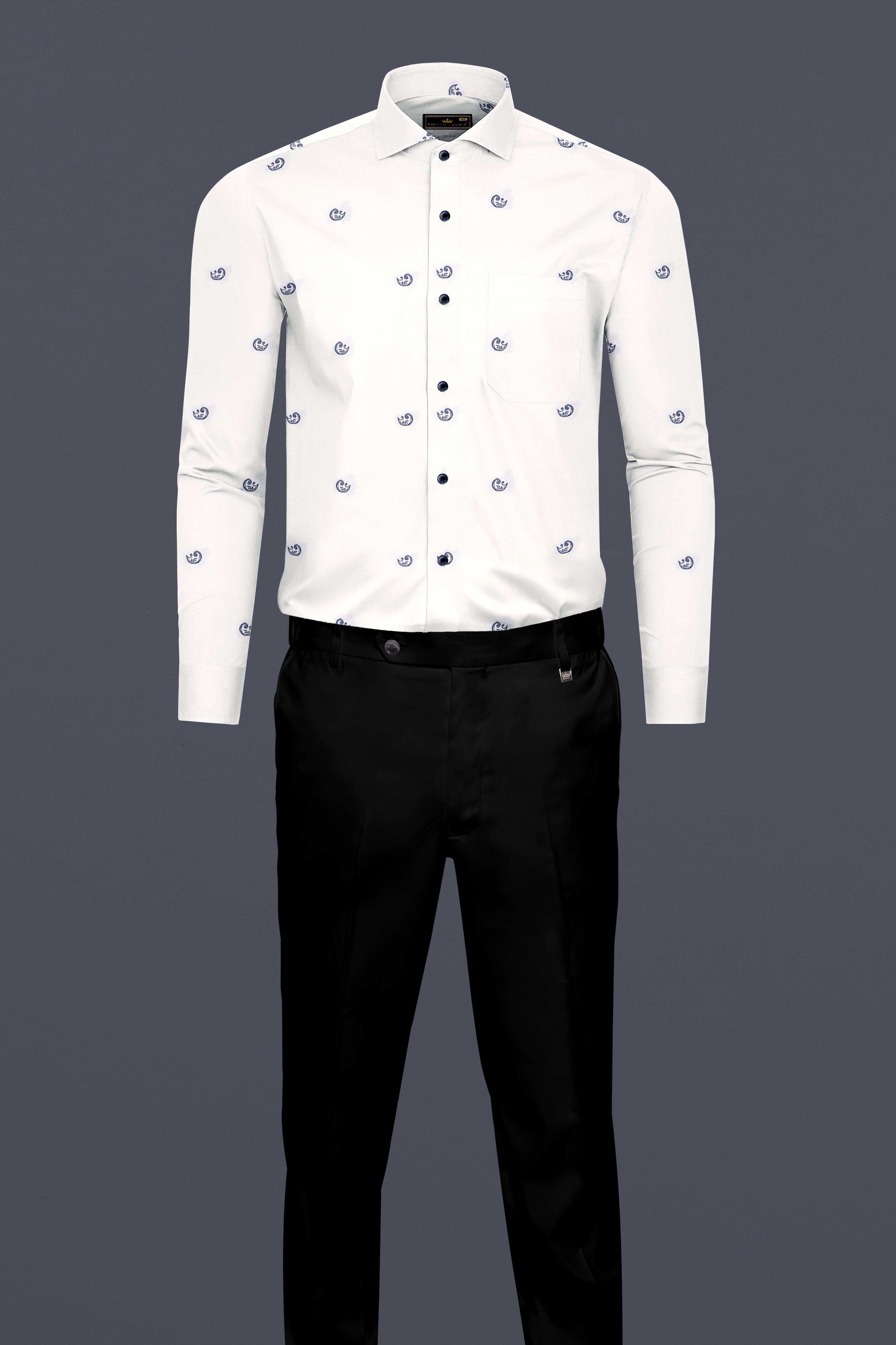 Bright White Jacquard Butta Textured Premium Giza Cotton Shirt 12652-CA-BLK-38, 12652-CA-BLK-H-38, 12652-CA-BLK-39, 12652-CA-BLK-H-39, 12652-CA-BLK-40, 12652-CA-BLK-H-40, 12652-CA-BLK-42, 12652-CA-BLK-H-42, 12652-CA-BLK-44, 12652-CA-BLK-H-44, 12652-CA-BLK-46, 12652-CA-BLK-H-46, 12652-CA-BLK-48, 12652-CA-BLK-H-48, 12652-CA-BLK-50, 12652-CA-BLK-H-50, 12652-CA-BLK-52, 12652-CA-BLK-H-52