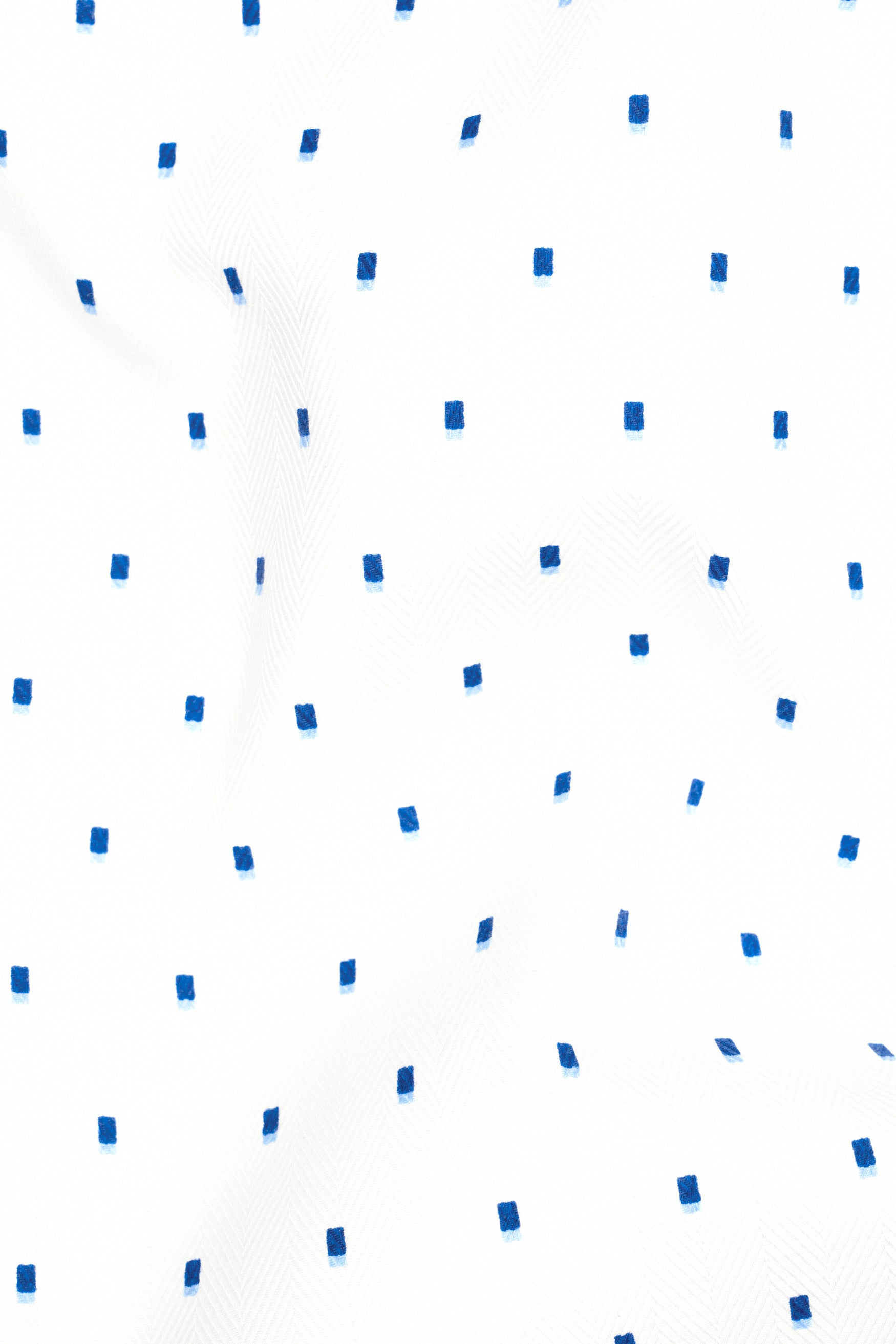 Bright White with French Blue Printed Herringbone Shirt 12653-M-38, 12653-M-H-38, 12653-M-39, 12653-M-H-39, 12653-M-40, 12653-M-H-40, 12653-M-42, 12653-M-H-42, 12653-M-44, 12653-M-H-44, 12653-M-46, 12653-M-H-46, 12653-M-48, 12653-M-H-48, 12653-M-50, 12653-M-H-50, 12653-M-52, 12653-M-H-52