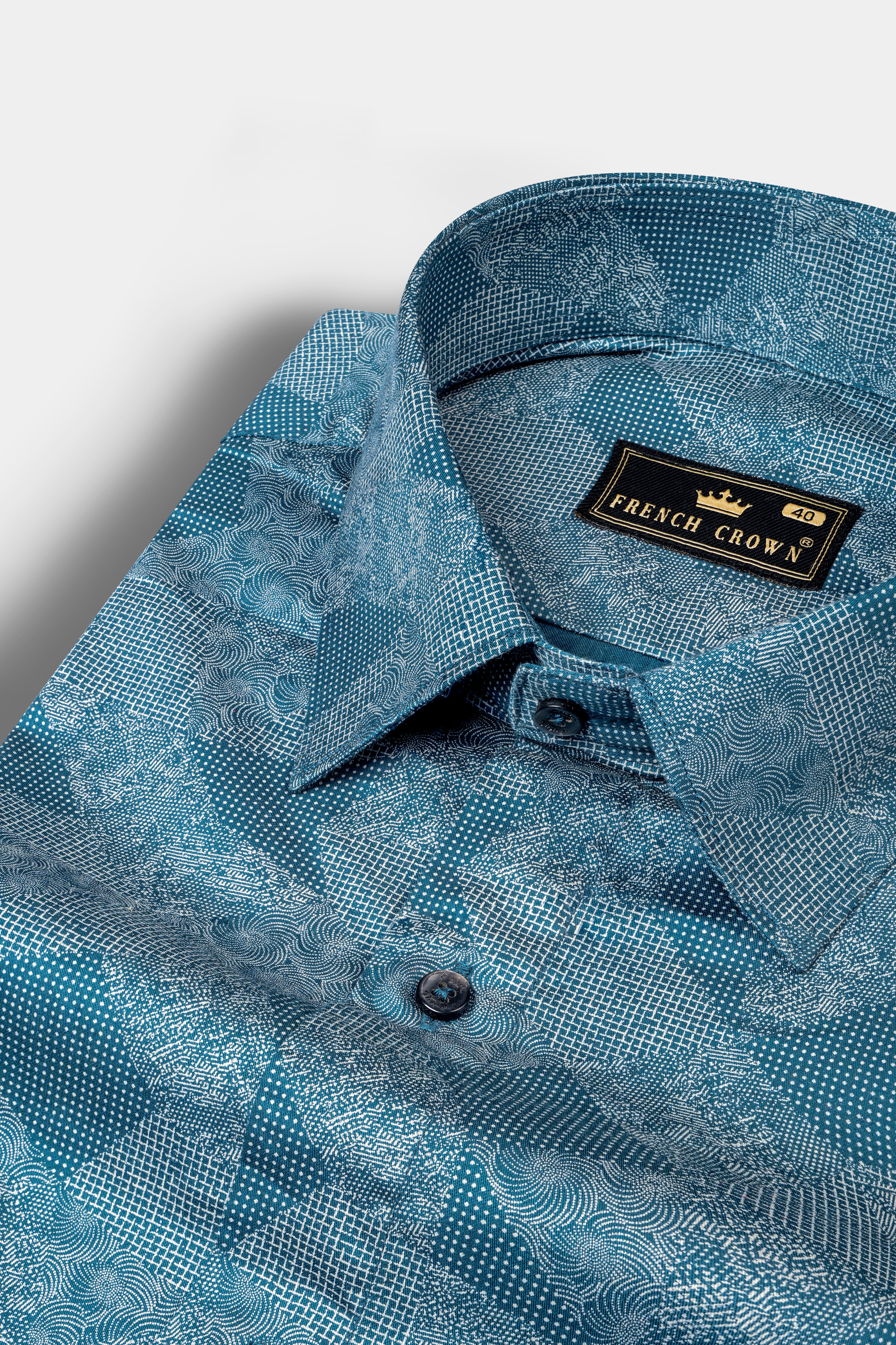 Astronaut Blue Printed Super Soft Premium Cotton Shirt 12657-BLK-38, 12657-BLK-H-38, 12657-BLK-39, 12657-BLK-H-39, 12657-BLK-40, 12657-BLK-H-40, 12657-BLK-42, 12657-BLK-H-42, 12657-BLK-44, 12657-BLK-H-44, 12657-BLK-46, 12657-BLK-H-46, 12657-BLK-48, 12657-BLK-H-48, 12657-BLK-50, 12657-BLK-H-50, 12657-BLK-52, 12657-BLK-H-52
