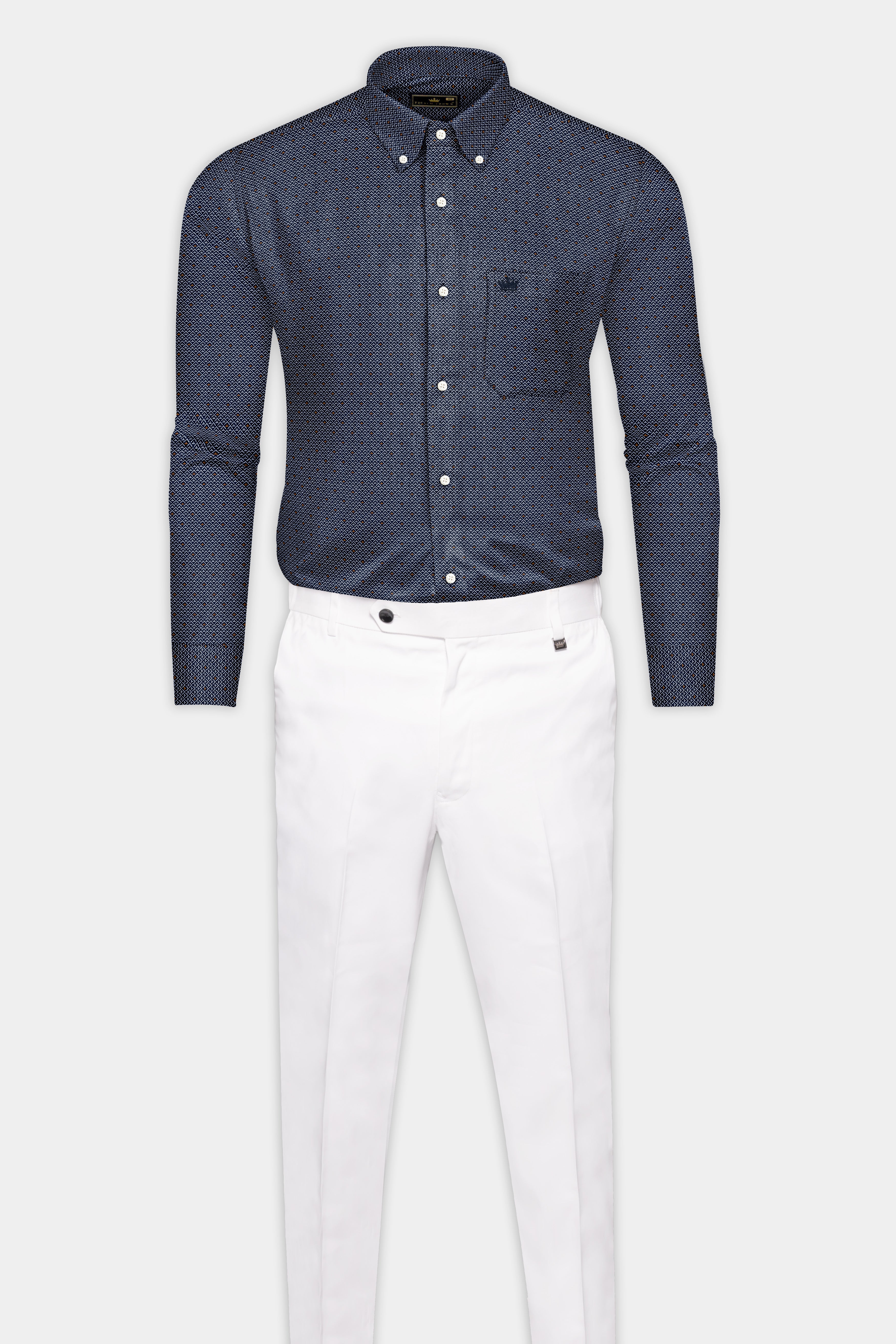 Mirage Blue Textured Twill Cotton Shirt 12686-BD-38, 12686-BD-H-38, 12686-BD-39, 12686-BD-H-39, 12686-BD-40, 12686-BD-H-40, 12686-BD-42, 12686-BD-H-42, 12686-BD-44, 12686-BD-H-44, 12686-BD-46, 12686-BD-H-46, 12686-BD-48, 12686-BD-H-48, 12686-BD-50, 12686-BD-H-50, 12686-BD-52, 12686-BD-H-52