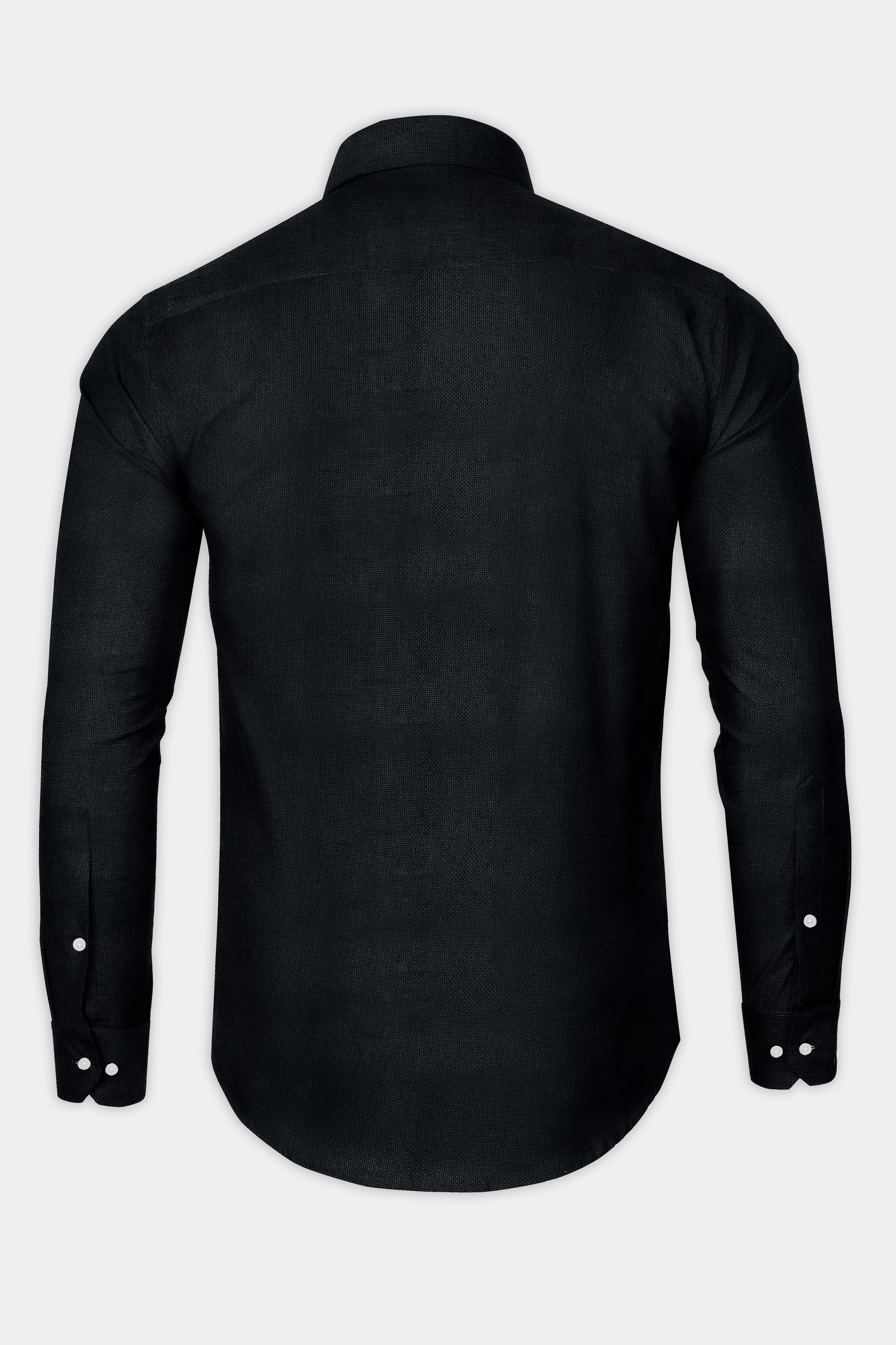 Jade Black Dobby Textured Premium Cotton Shirt 12687-BD-38, 12687-BD-H-38, 12687-BD-39, 12687-BD-H-39, 12687-BD-40, 12687-BD-H-40, 12687-BD-42, 12687-BD-H-42, 12687-BD-44, 12687-BD-H-44, 12687-BD-46, 12687-BD-H-46, 12687-BD-48, 12687-BD-H-48, 12687-BD-50, 12687-BD-H-50, 12687-BD-52, 12687-BD-H-52