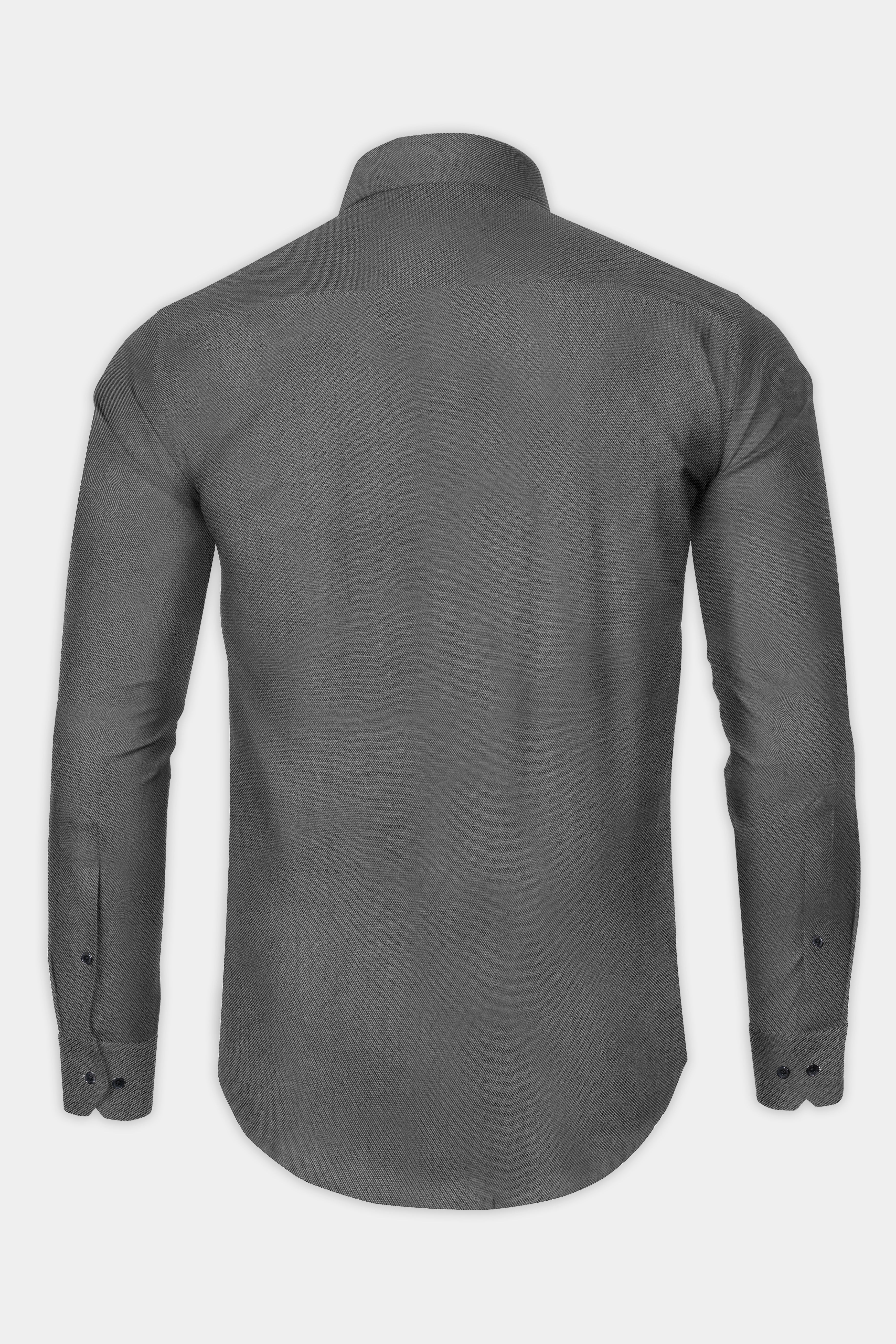 Ironside Gray Textured Twill Cotton Shirt 12688-BD-BLK-38, 12688-BD-BLK-H-38, 12688-BD-BLK-39, 12688-BD-BLK-H-39, 12688-BD-BLK-40, 12688-BD-BLK-H-40, 12688-BD-BLK-42, 12688-BD-BLK-H-42, 12688-BD-BLK-44, 12688-BD-BLK-H-44, 12688-BD-BLK-46, 12688-BD-BLK-H-46, 12688-BD-BLK-48, 12688-BD-BLK-H-48, 12688-BD-BLK-50, 12688-BD-BLK-H-50, 12688-BD-BLK-52, 12688-BD-BLK-H-52