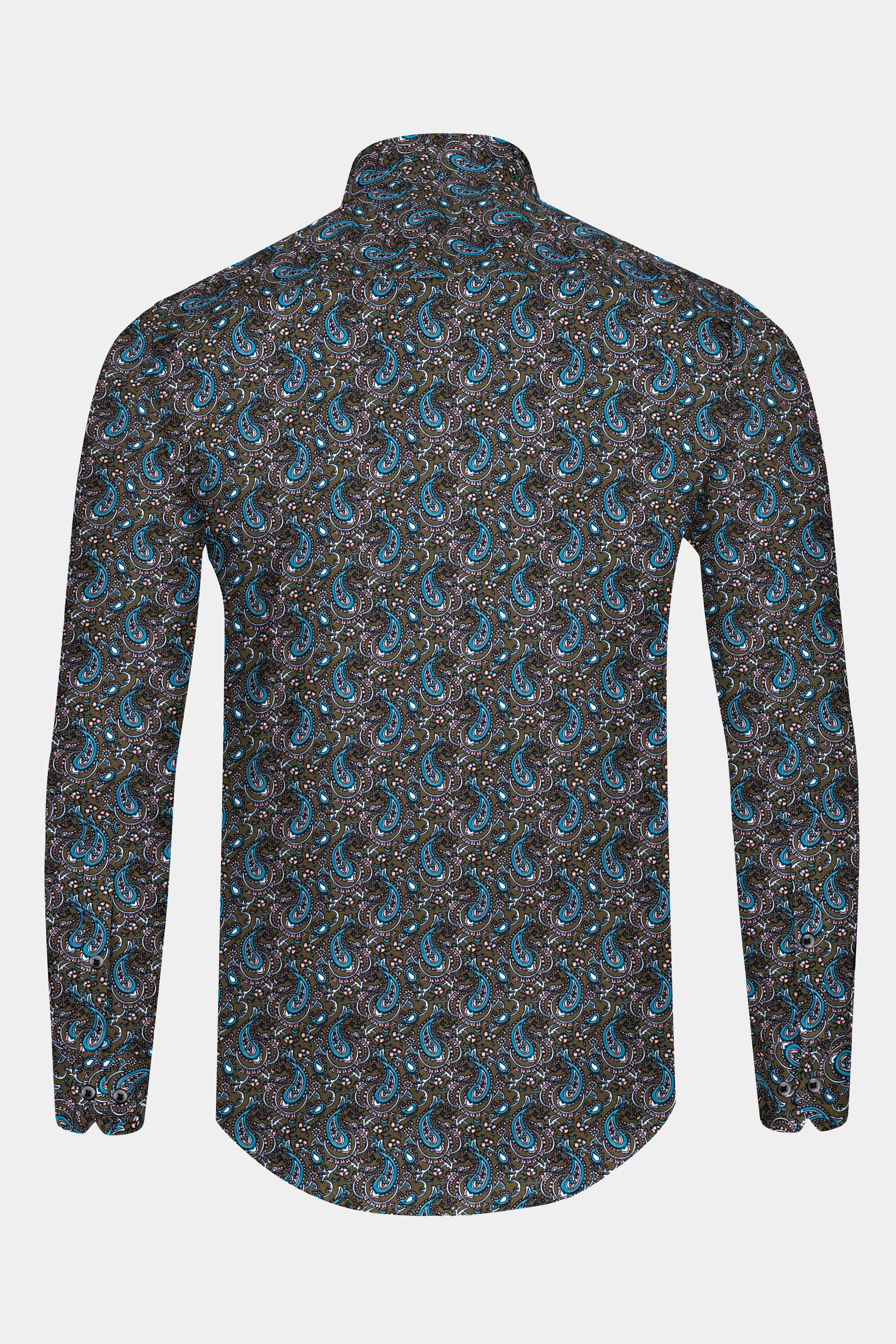 Vampire Gray with Eastern Blue Printed Super Soft Premium Cotton Shirt 12697-BLK-38, 12697-BLK-H-38, 12697-BLK-39, 12697-BLK-H-39, 12697-BLK-40, 12697-BLK-H-40, 12697-BLK-42, 12697-BLK-H-42, 12697-BLK-44, 12697-BLK-H-44, 12697-BLK-46, 12697-BLK-H-46, 12697-BLK-48, 12697-BLK-H-48, 12697-BLK-50, 12697-BLK-H-50, 12697-BLK-52, 12697-BLK-H-52