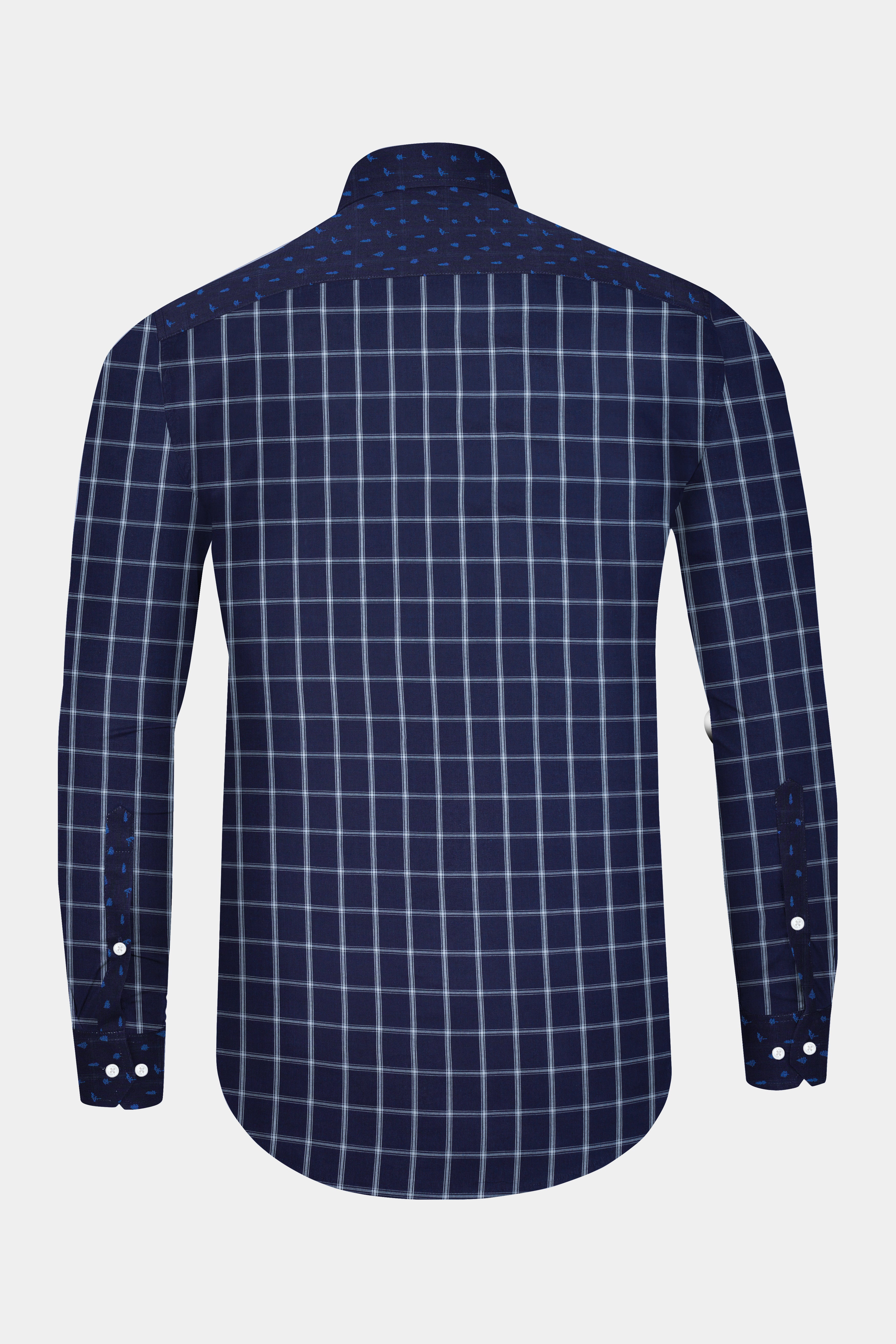Mirage Blue checkered pattern Chambray Designer Shirt 12715-BD-P622-38, 12715-BD-P622-H-38, 12715-BD-P622-39, 12715-BD-P622-H-39, 12715-BD-P622-40, 12715-BD-P622-H-40, 12715-BD-P622-42, 12715-BD-P622-H-42, 12715-BD-P622-44, 12715-BD-P622-H-44, 12715-BD-P622-46, 12715-BD-P622-H-46, 12715-BD-P622-48, 12715-BD-P622-H-48, 12715-BD-P622-50, 12715-BD-P622-H-50, 12715-BD-P622-52, 12715-BD-P622-H-52