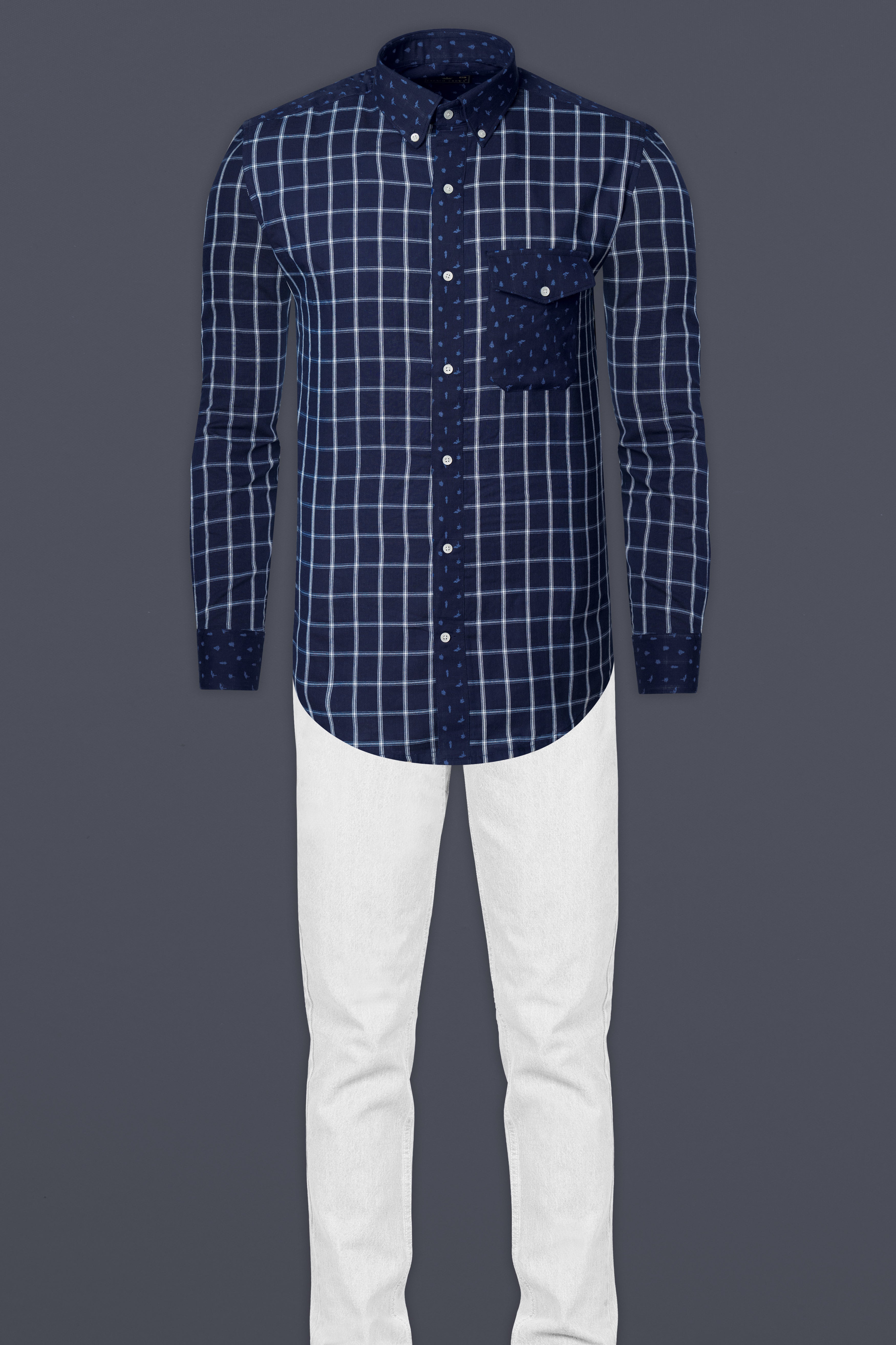 Mirage Blue checkered pattern Chambray Designer Shirt 12715-BD-P622-38, 12715-BD-P622-H-38, 12715-BD-P622-39, 12715-BD-P622-H-39, 12715-BD-P622-40, 12715-BD-P622-H-40, 12715-BD-P622-42, 12715-BD-P622-H-42, 12715-BD-P622-44, 12715-BD-P622-H-44, 12715-BD-P622-46, 12715-BD-P622-H-46, 12715-BD-P622-48, 12715-BD-P622-H-48, 12715-BD-P622-50, 12715-BD-P622-H-50, 12715-BD-P622-52, 12715-BD-P622-H-52